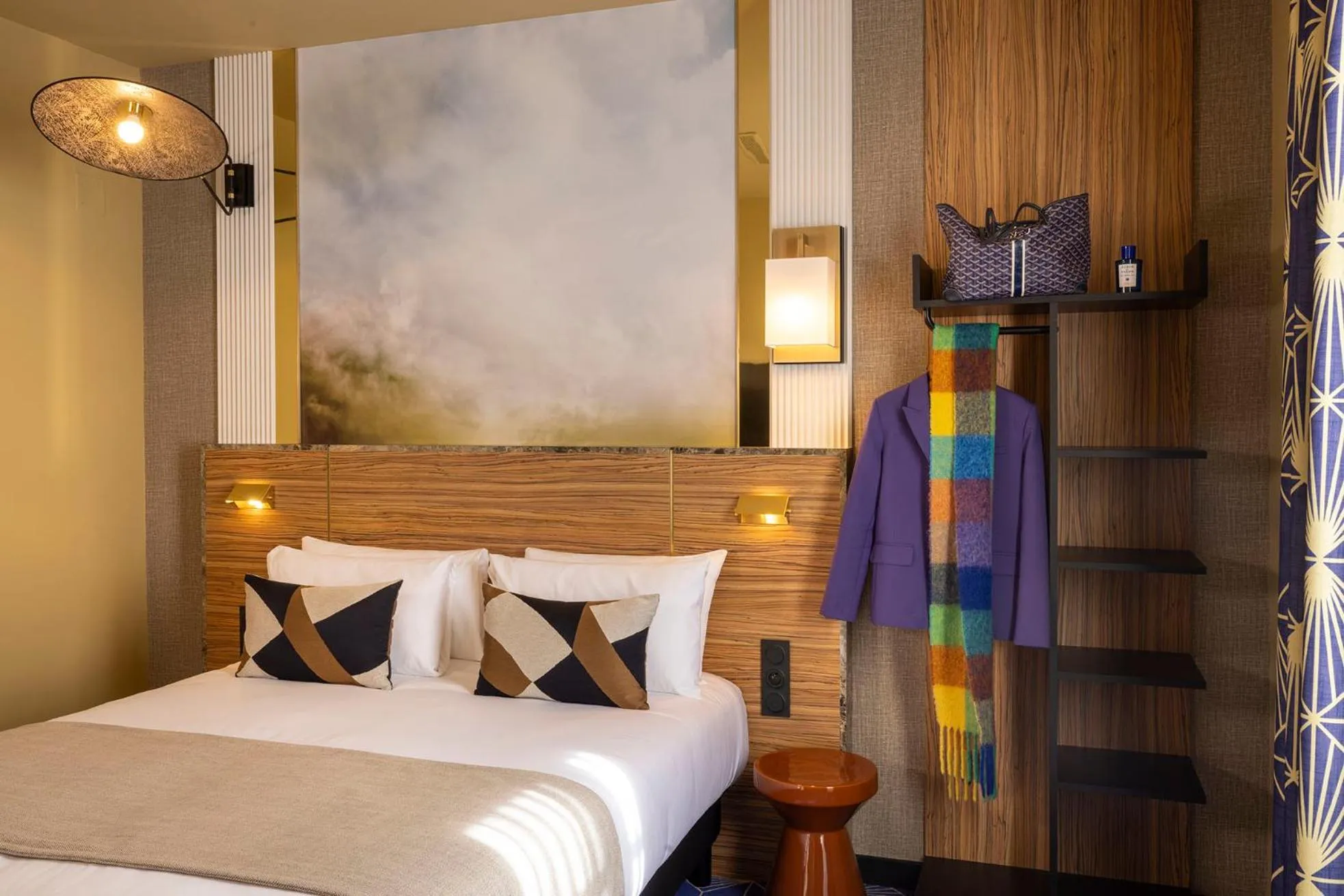 Bedroom, Bed in Hotel Le Rocroy