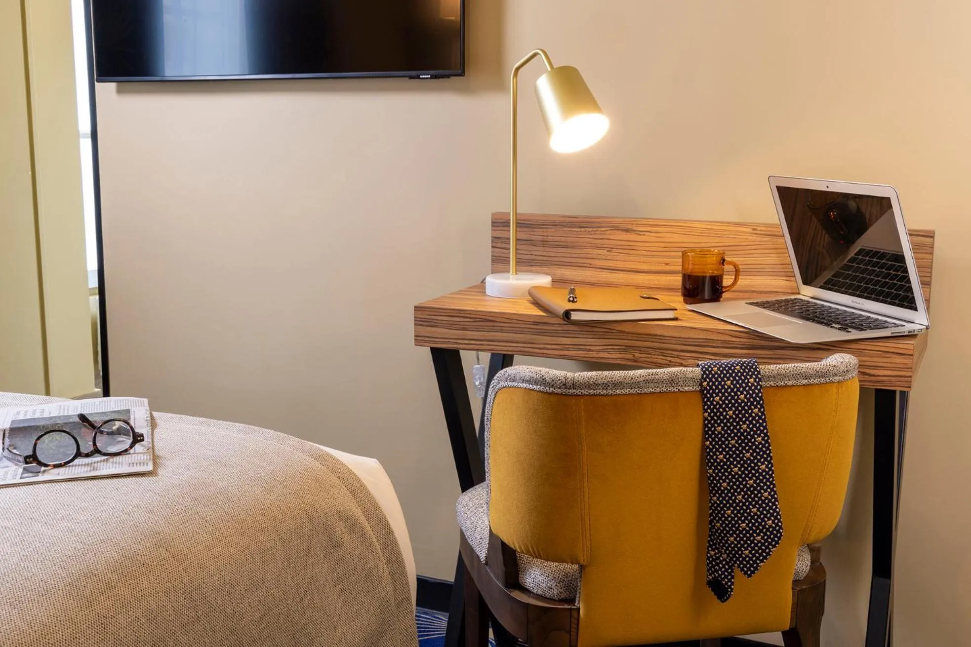 Bedroom, Bed in Hotel Le Rocroy