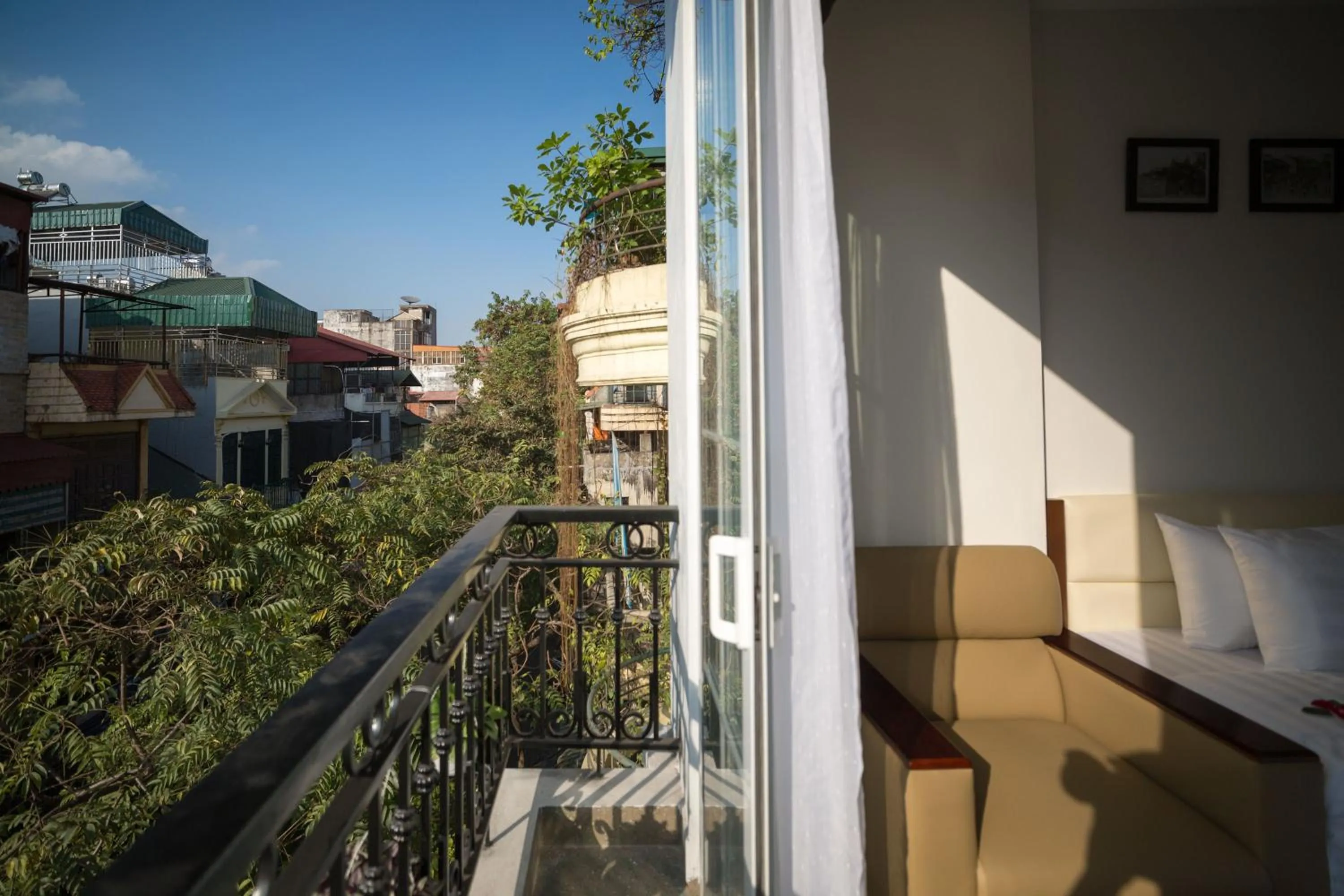 Balcony/Terrace in Dream Central Hotel & Spa - Hanoi Old Quarter