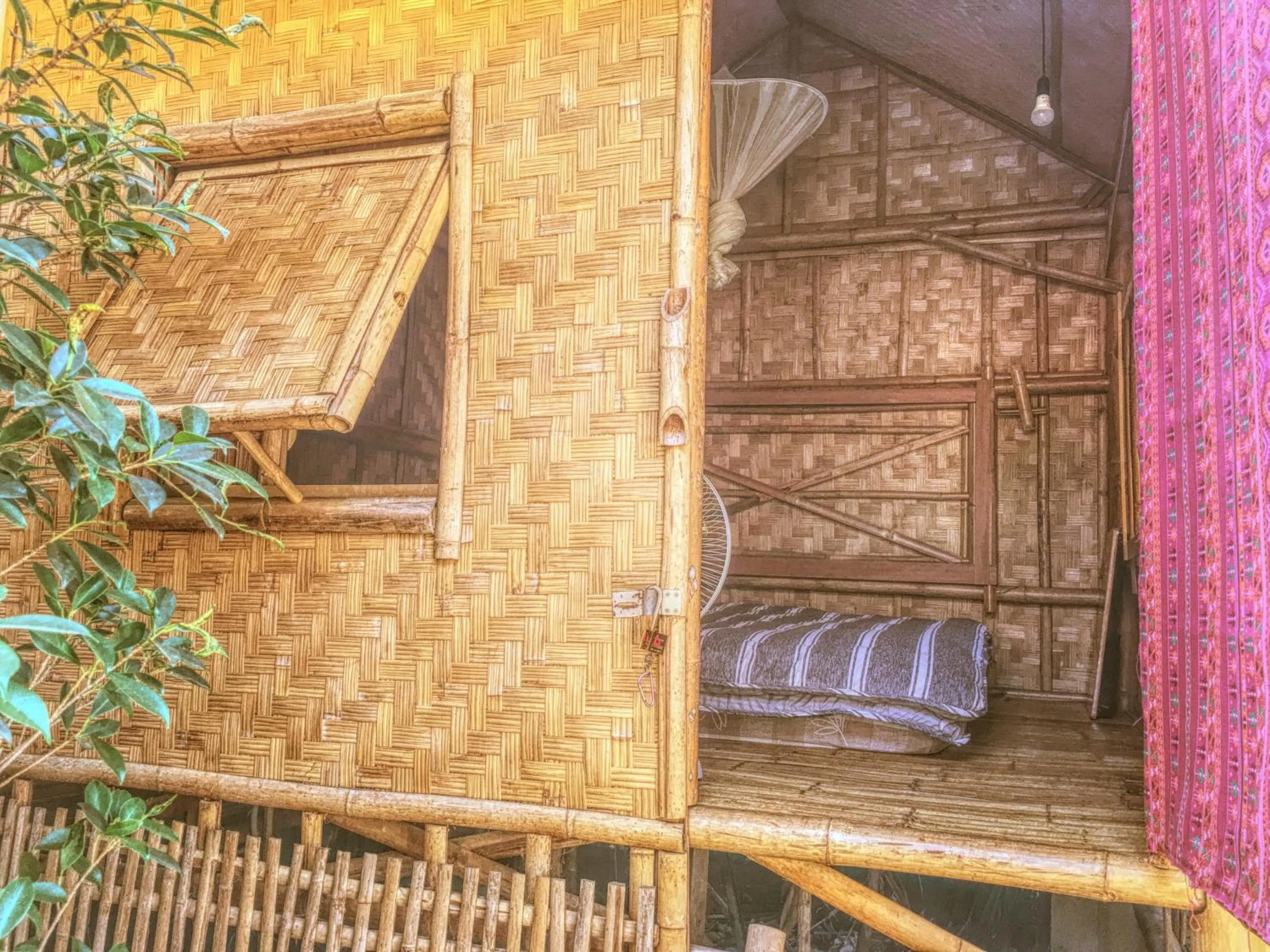 Bedroom in Fundee Story Guesthouse Bamboo House in Chiang mai old town