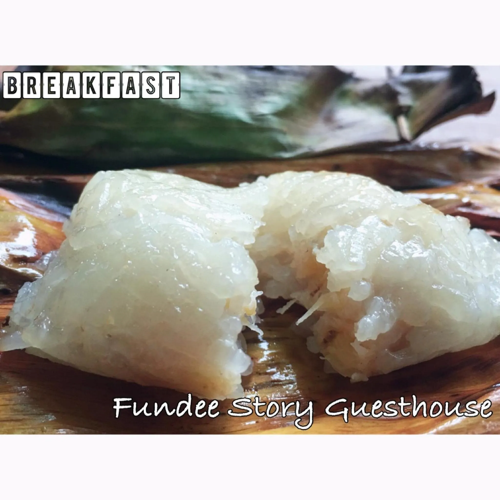 Food in Fundee Story Guesthouse Bamboo House in Chiang mai old town