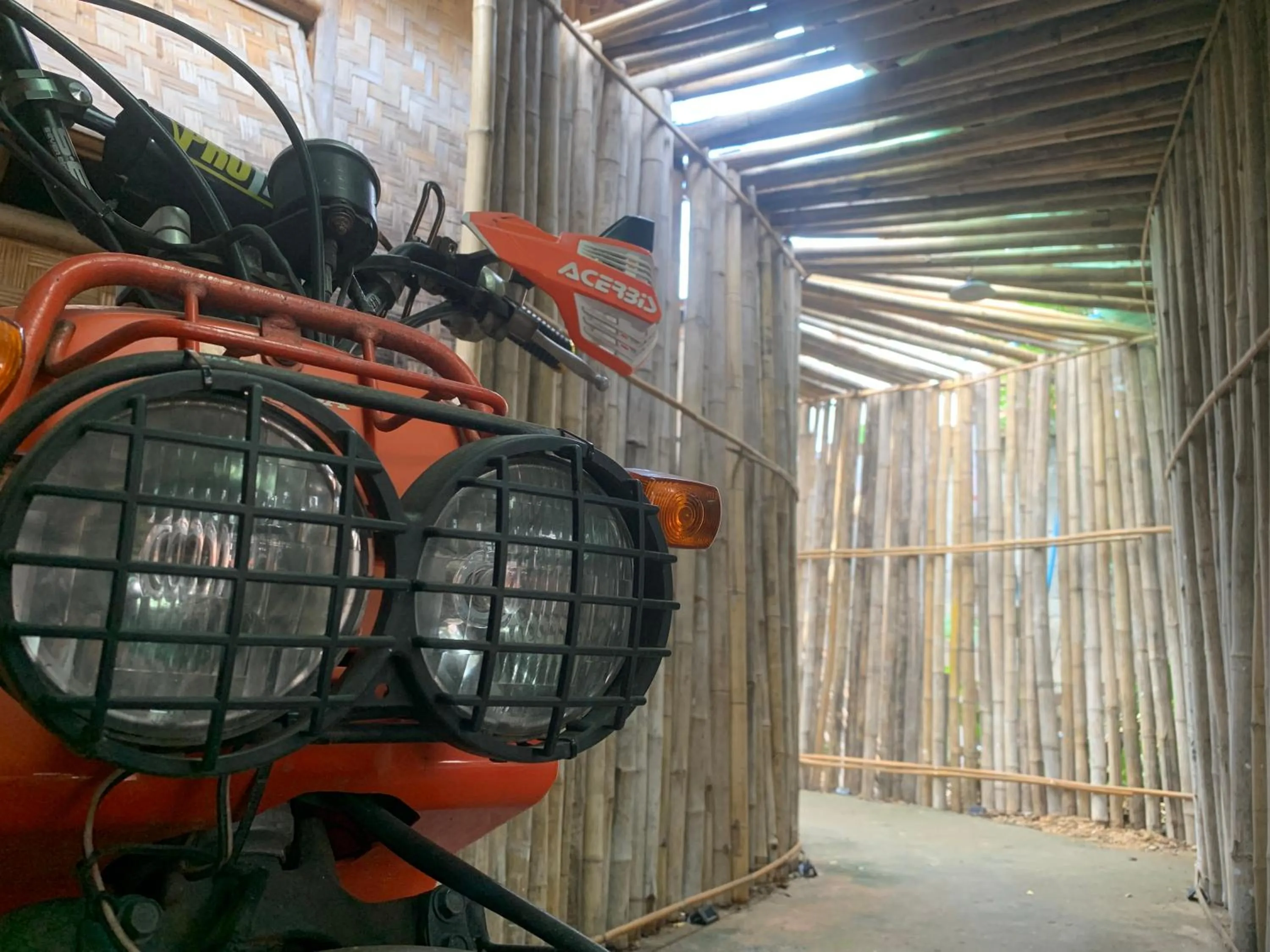 Facade/entrance in Fundee Story Guesthouse Bamboo House in Chiang mai old town