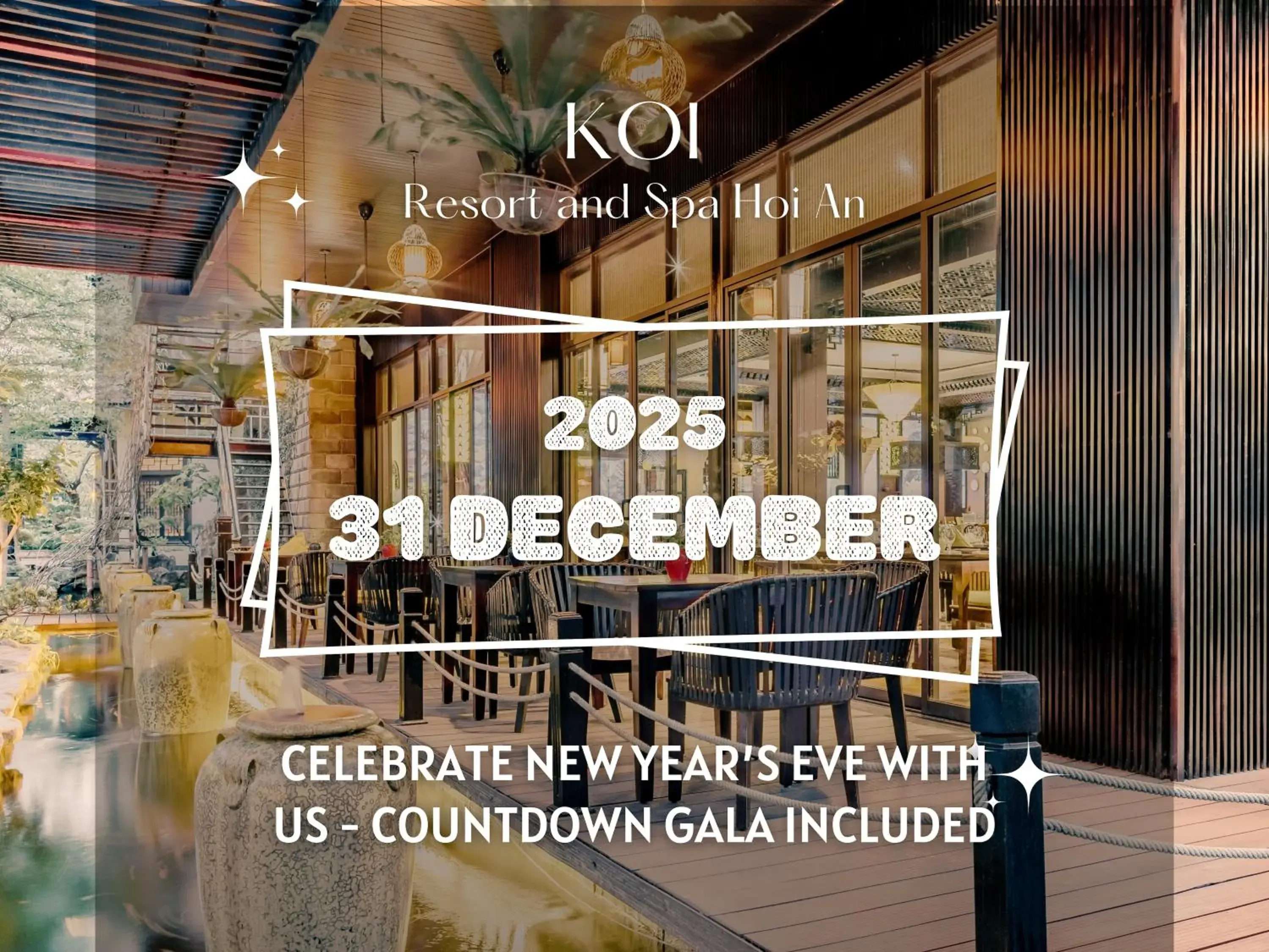 Restaurant/places to eat in Koi Resort & Spa Hoi An Restaurant/places to eat in Koi Resort & Spa Hoi An