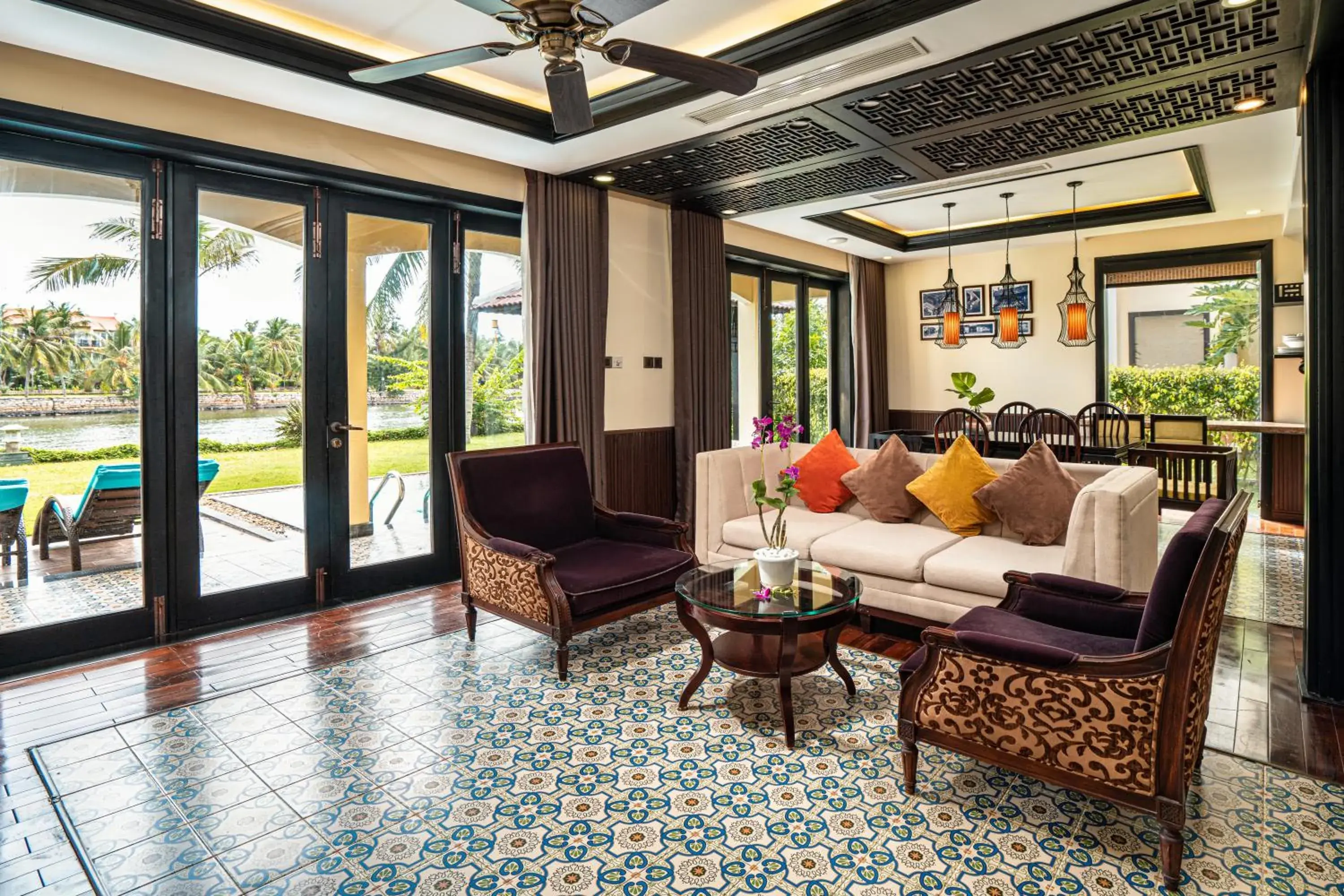 Living room in Koi Resort & Spa Hoi An Living room in Koi Resort & Spa Hoi An