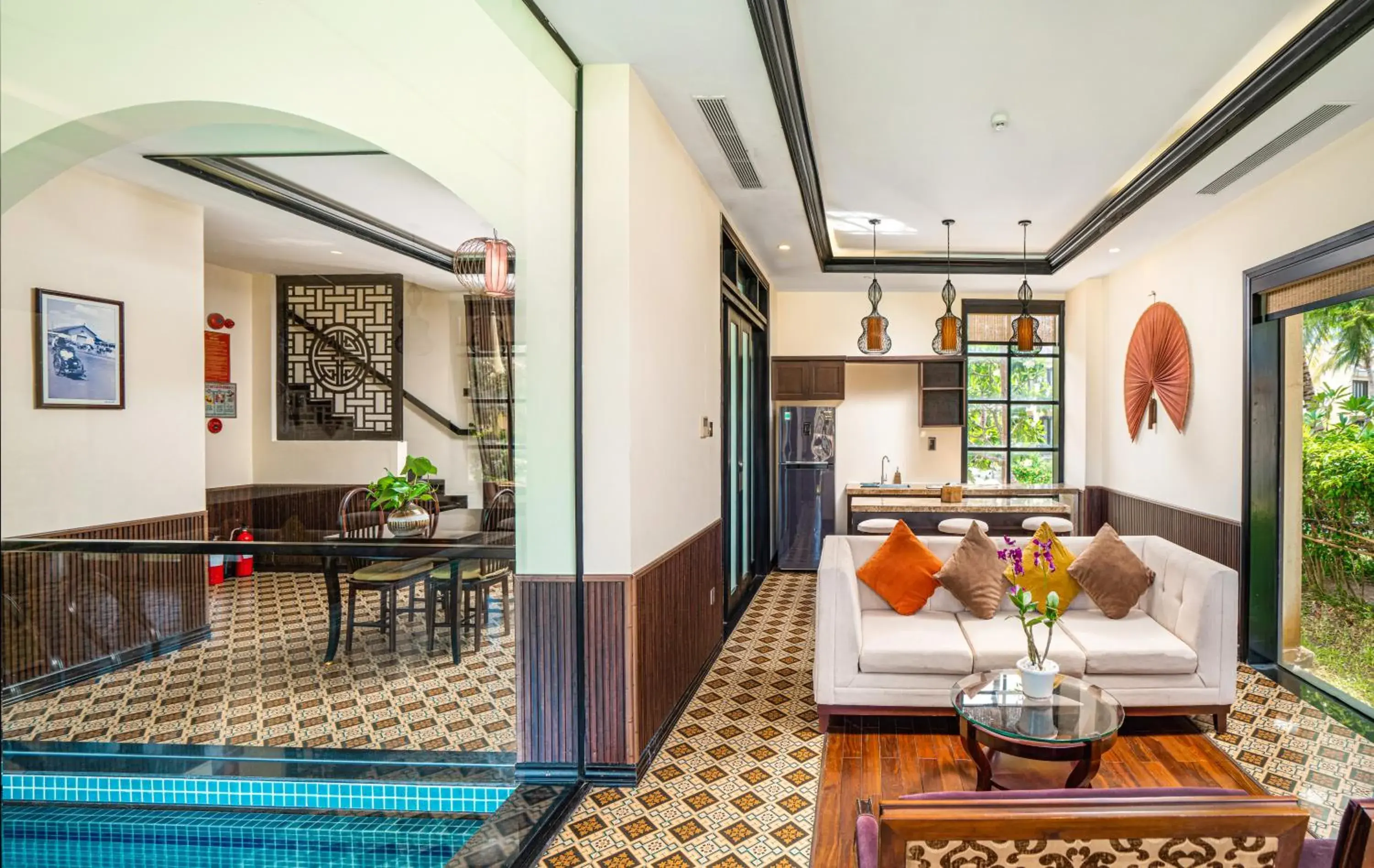 Living room in Koi Resort & Spa Hoi An Living room in Koi Resort & Spa Hoi An
