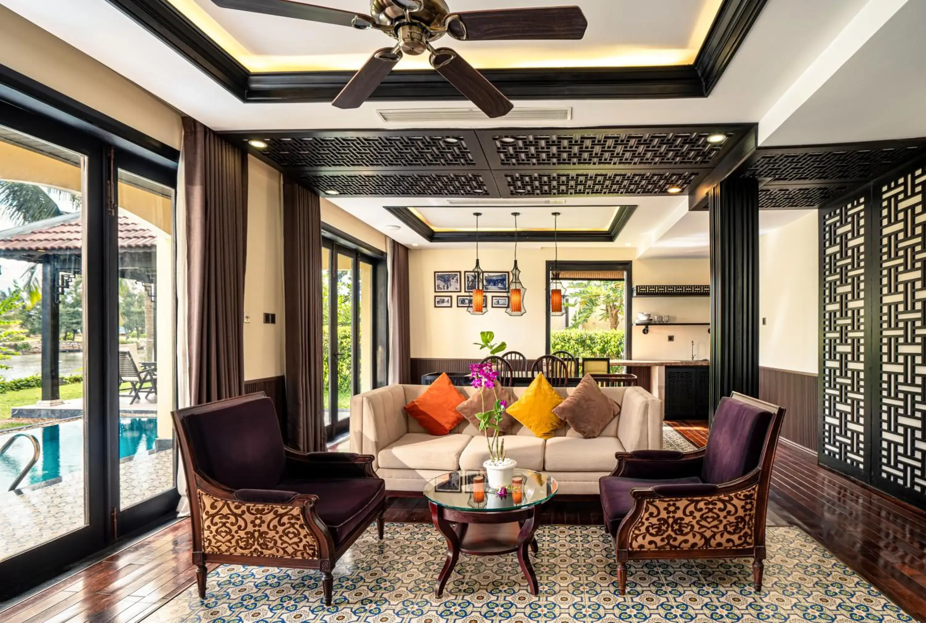 Living room in Koi Resort & Spa Hoi An Living room in Koi Resort & Spa Hoi An
