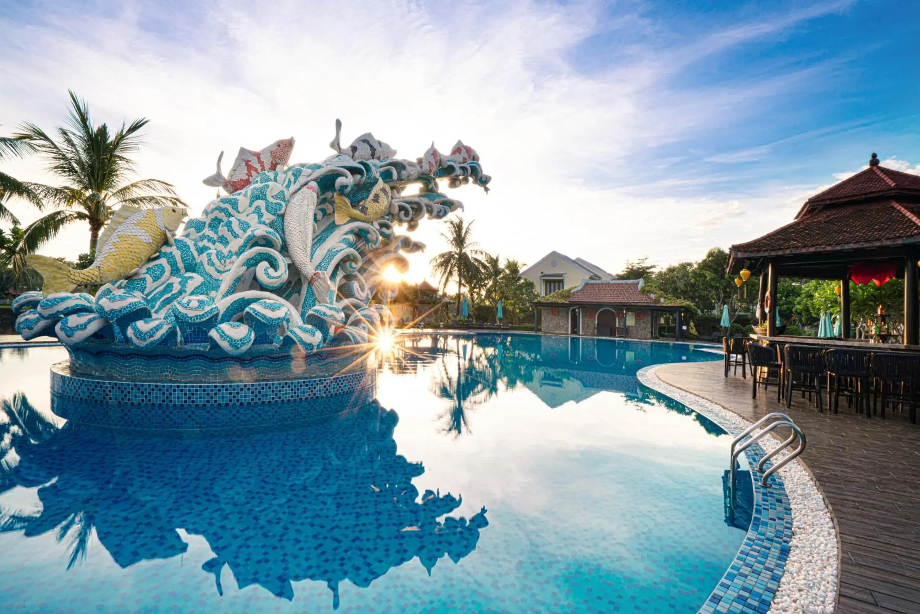 Pool view in Koi Resort & Spa Hoi An Pool view in Koi Resort & Spa Hoi An