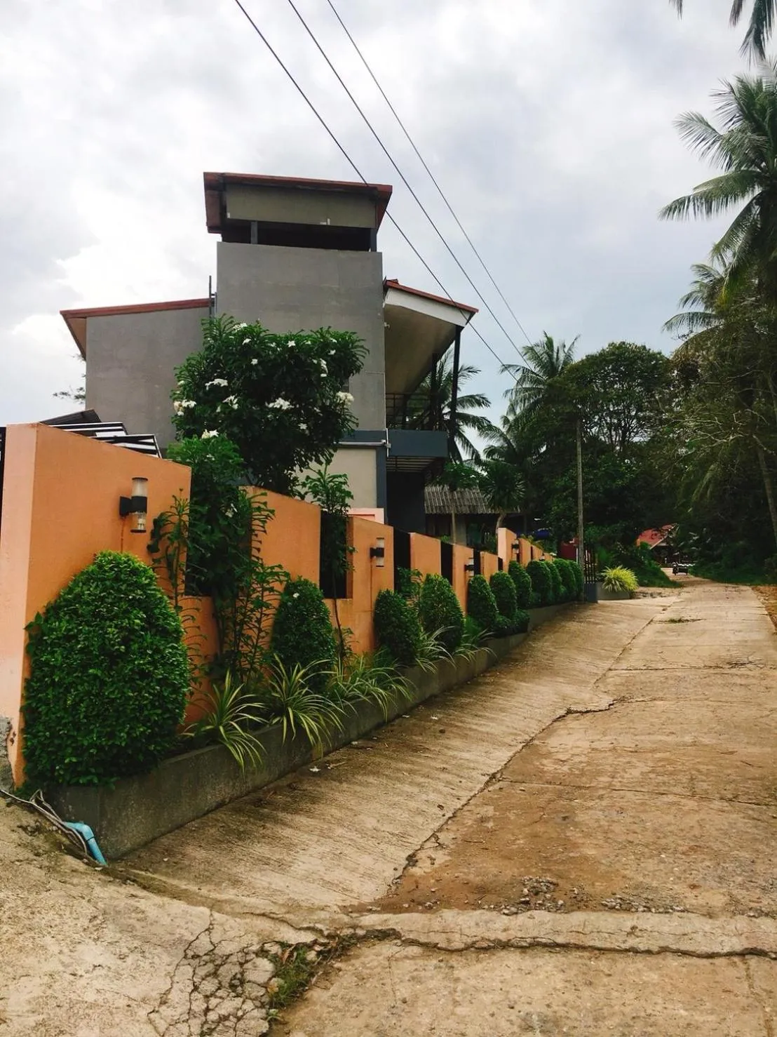 Bird's eye view in Bussarin Mansion Koh Yao Yai