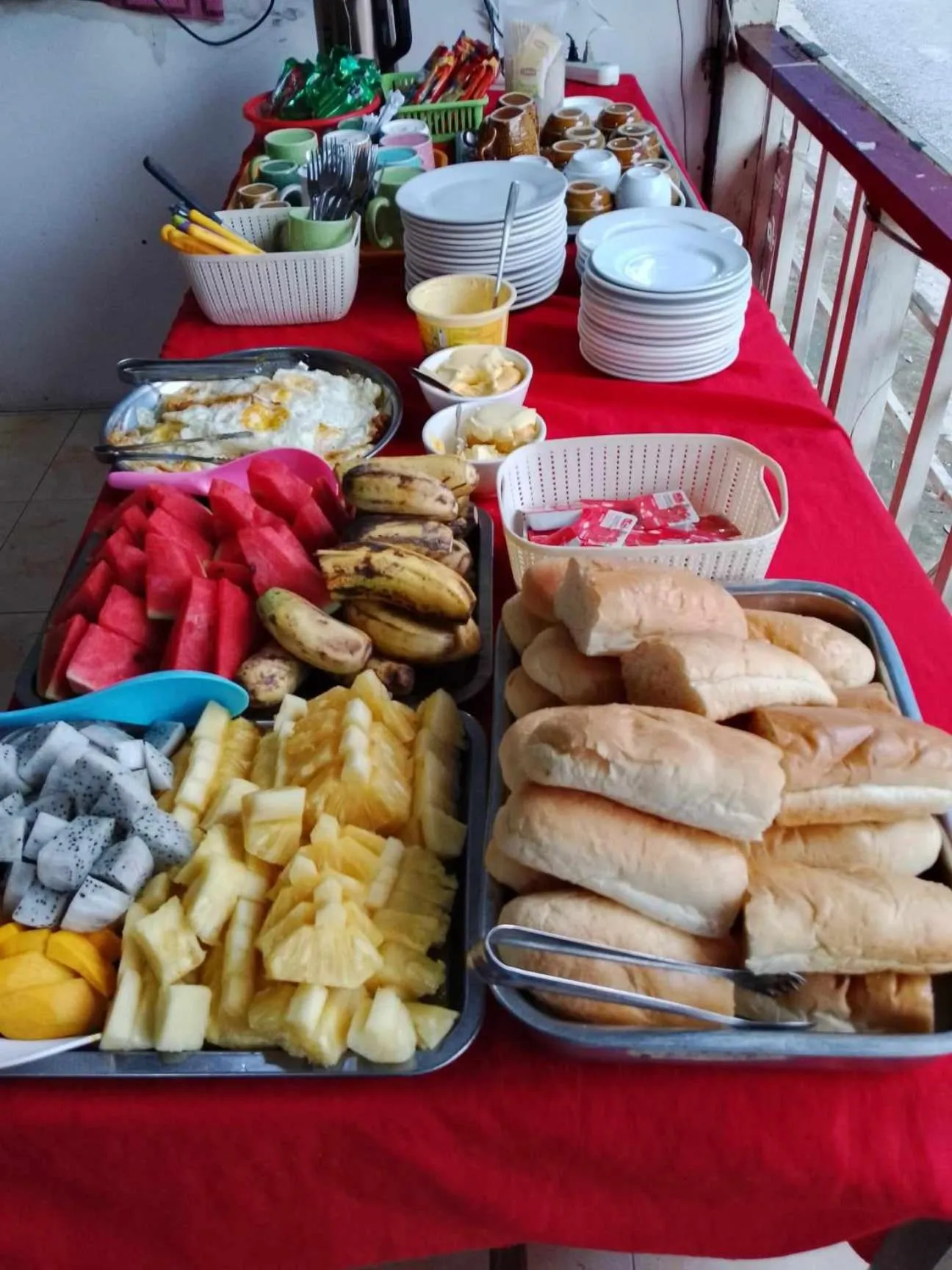 Food and drinks in Pakbeng Guesthouse