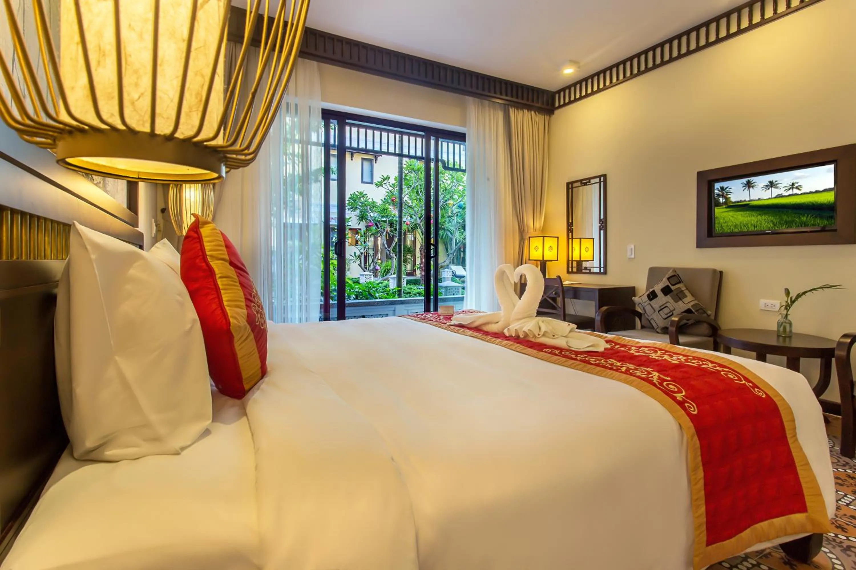 Bedroom, Bed in Hoi An Field Boutique Resort & Spa