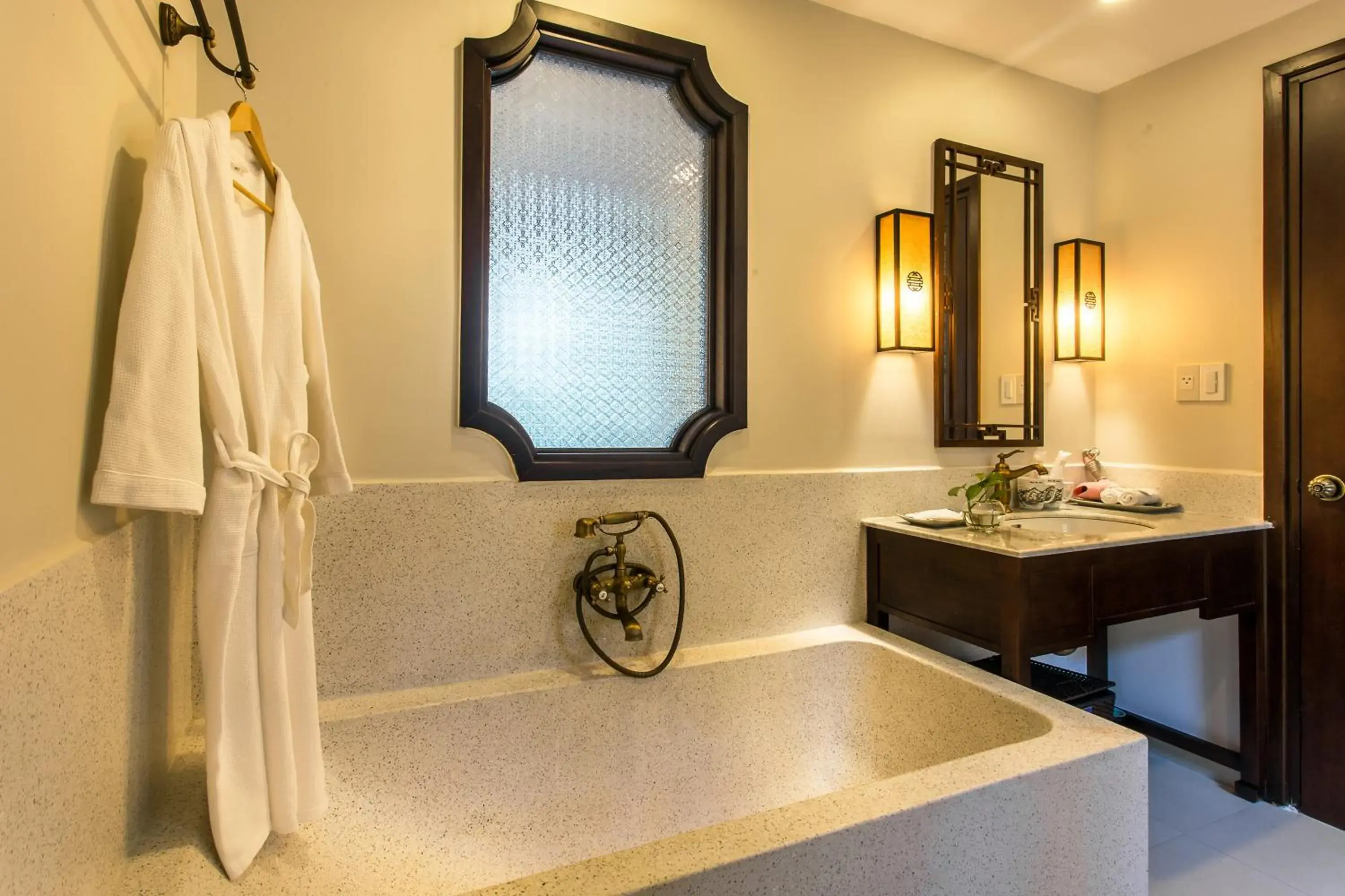 Bathroom in Hoi An Field Boutique Resort & Spa Bathroom in Hoi An Field Boutique Resort & Spa