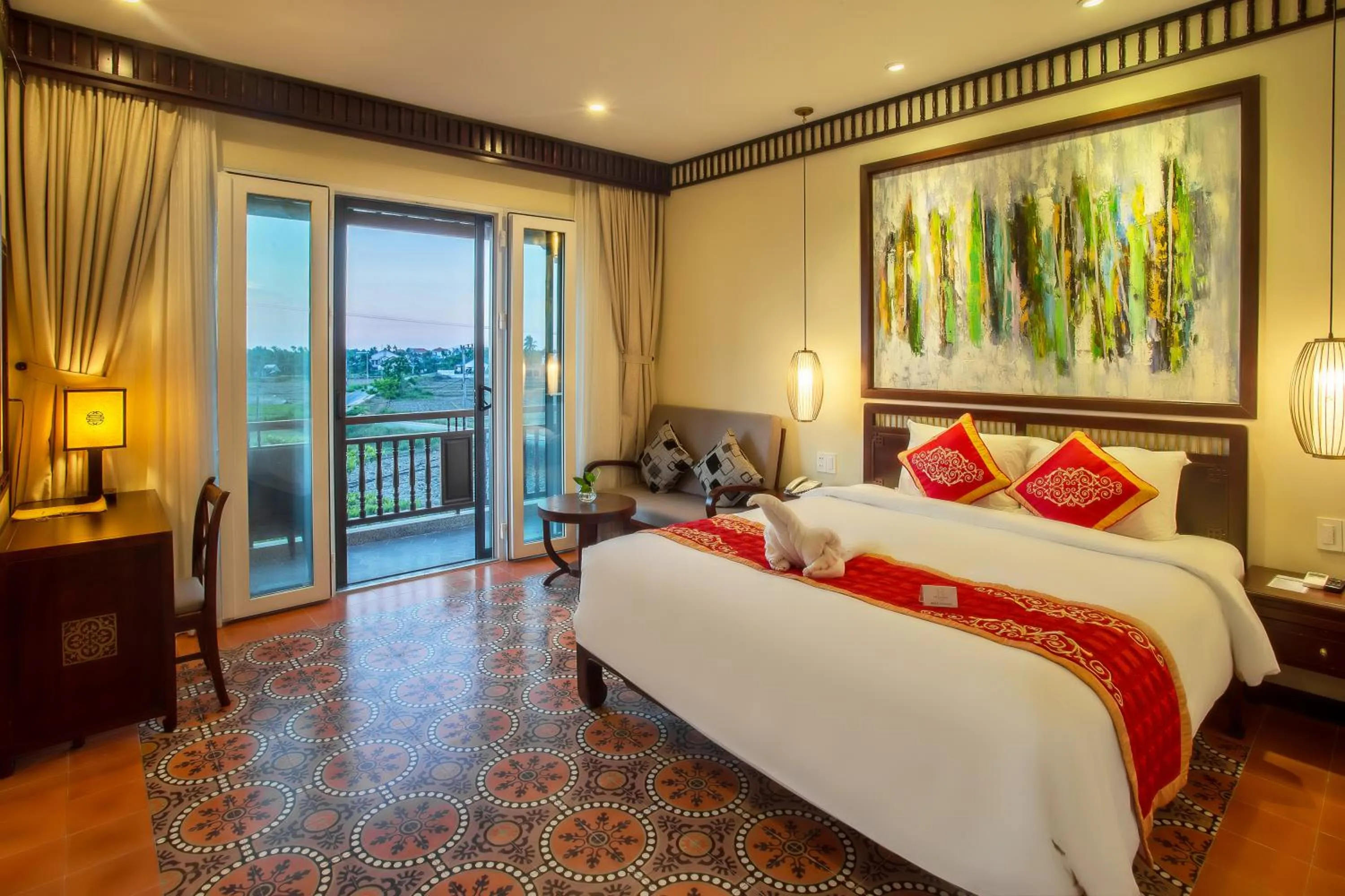 Bedroom, Bed in Hoi An Field Boutique Resort & Spa