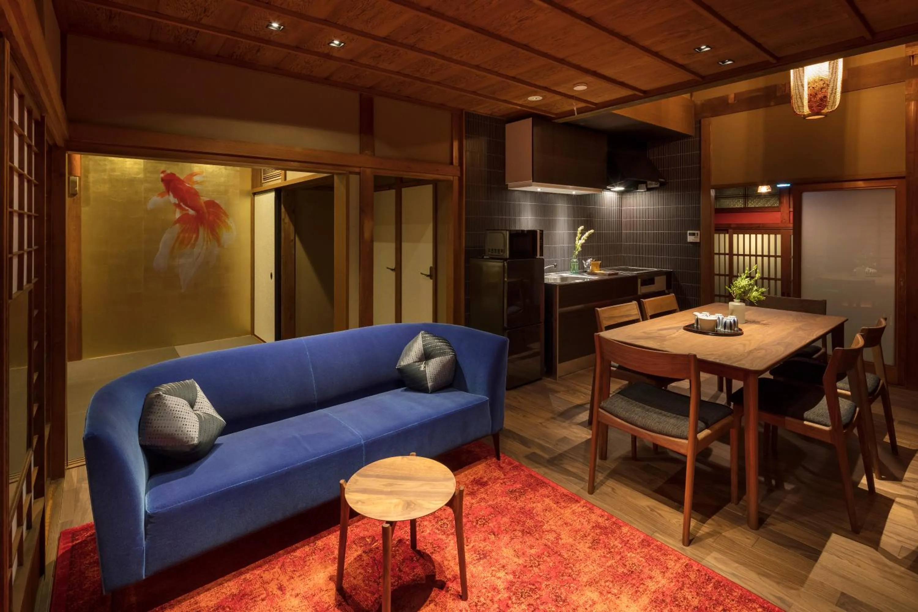 Kitchen or kitchenette in Hikoso-machi Kin no Ma