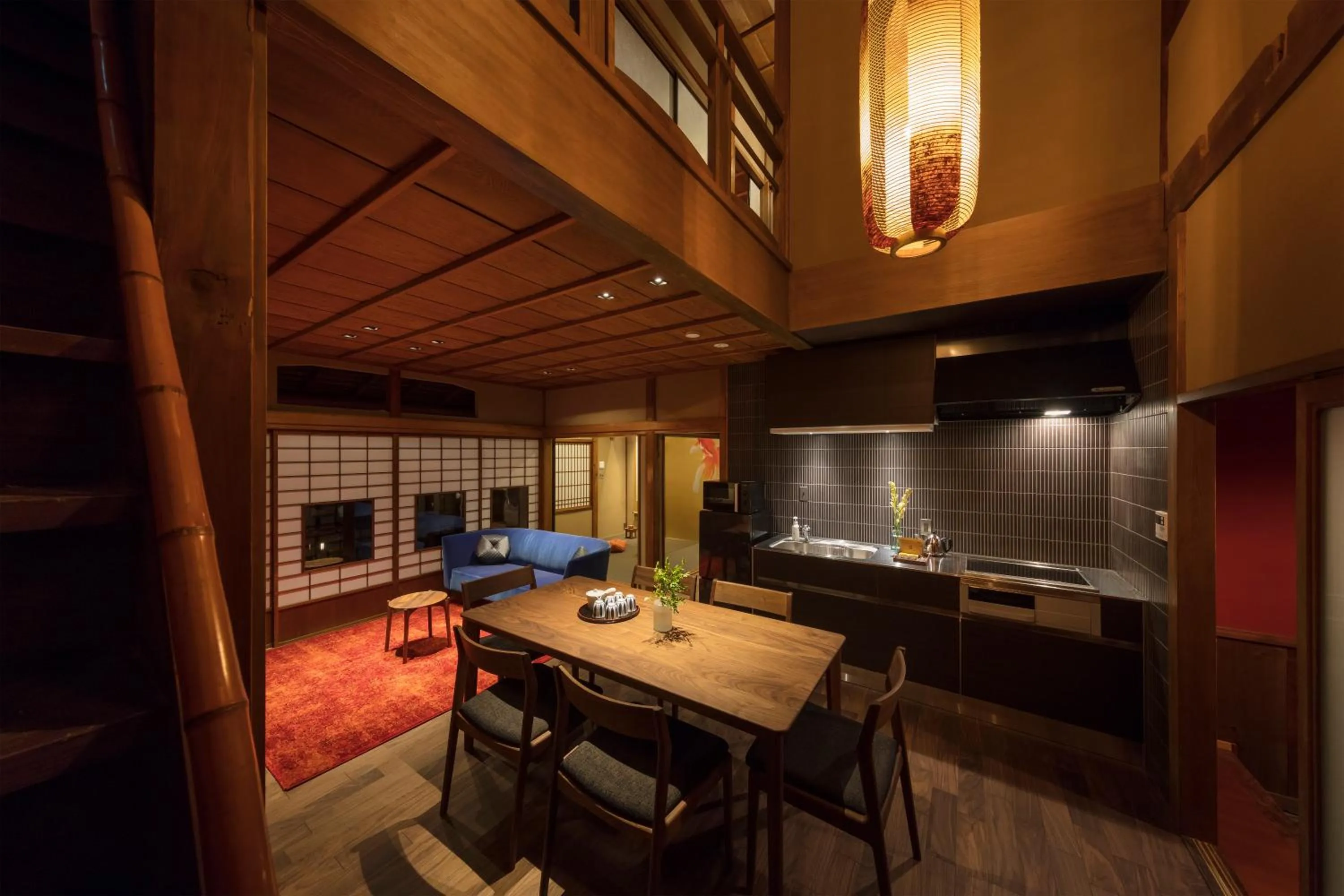 Kitchen or kitchenette in Hikoso-machi Kin no Ma