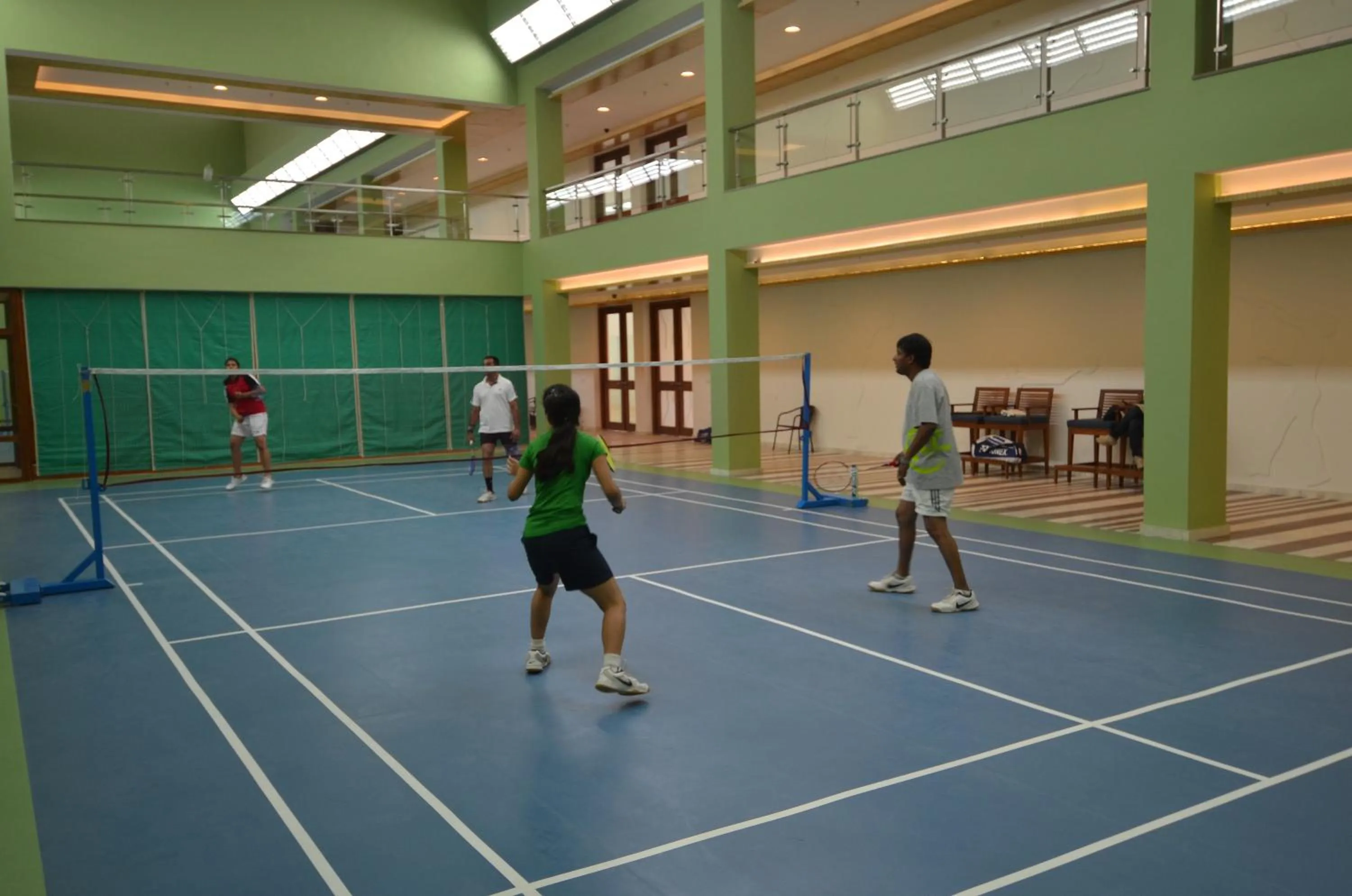 Tennis court in Gulmohar Greens Golf & Country Club