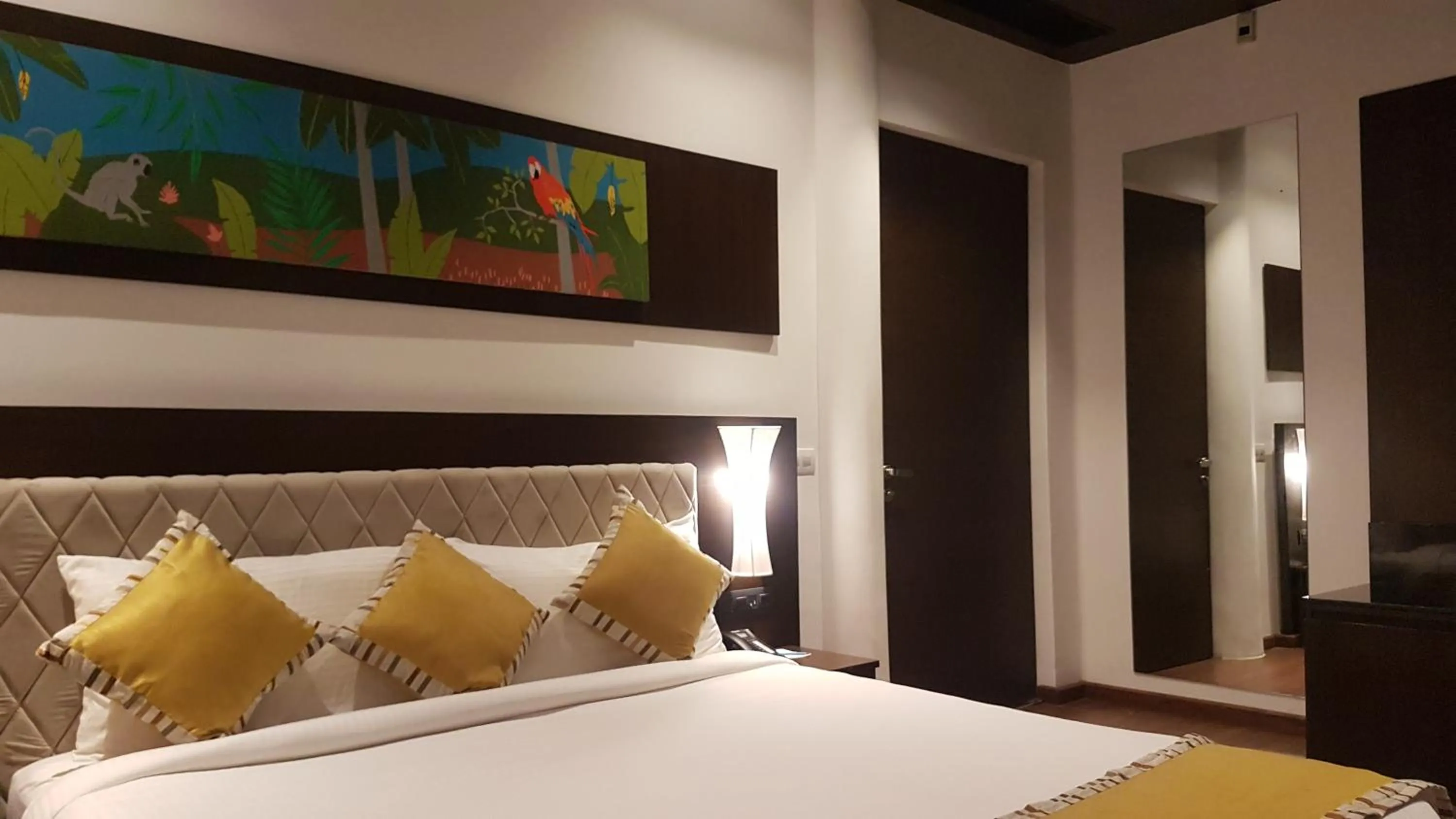 Bed in Gulmohar Greens Golf & Country Club