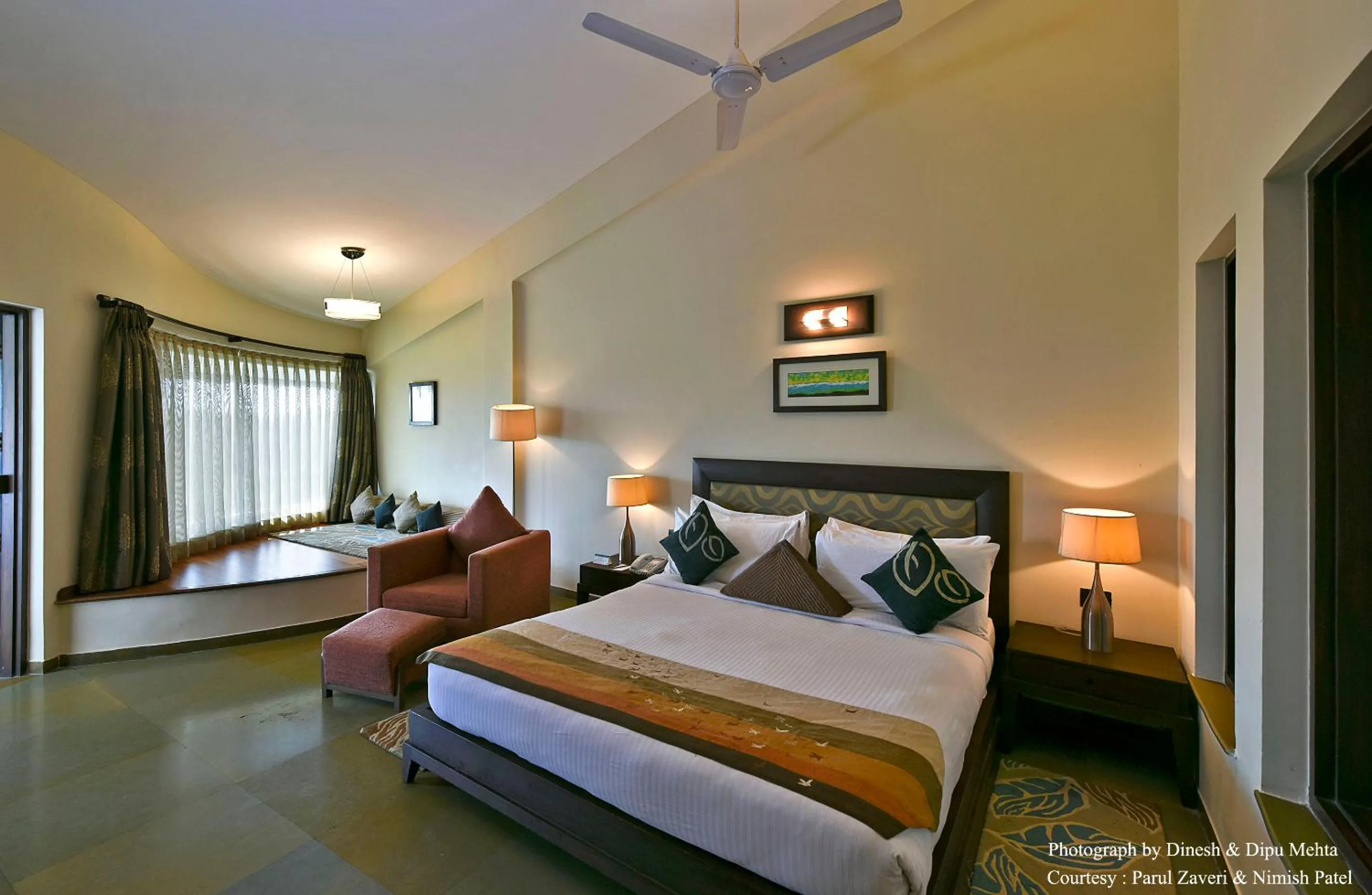 Bed in Gulmohar Greens Golf & Country Club