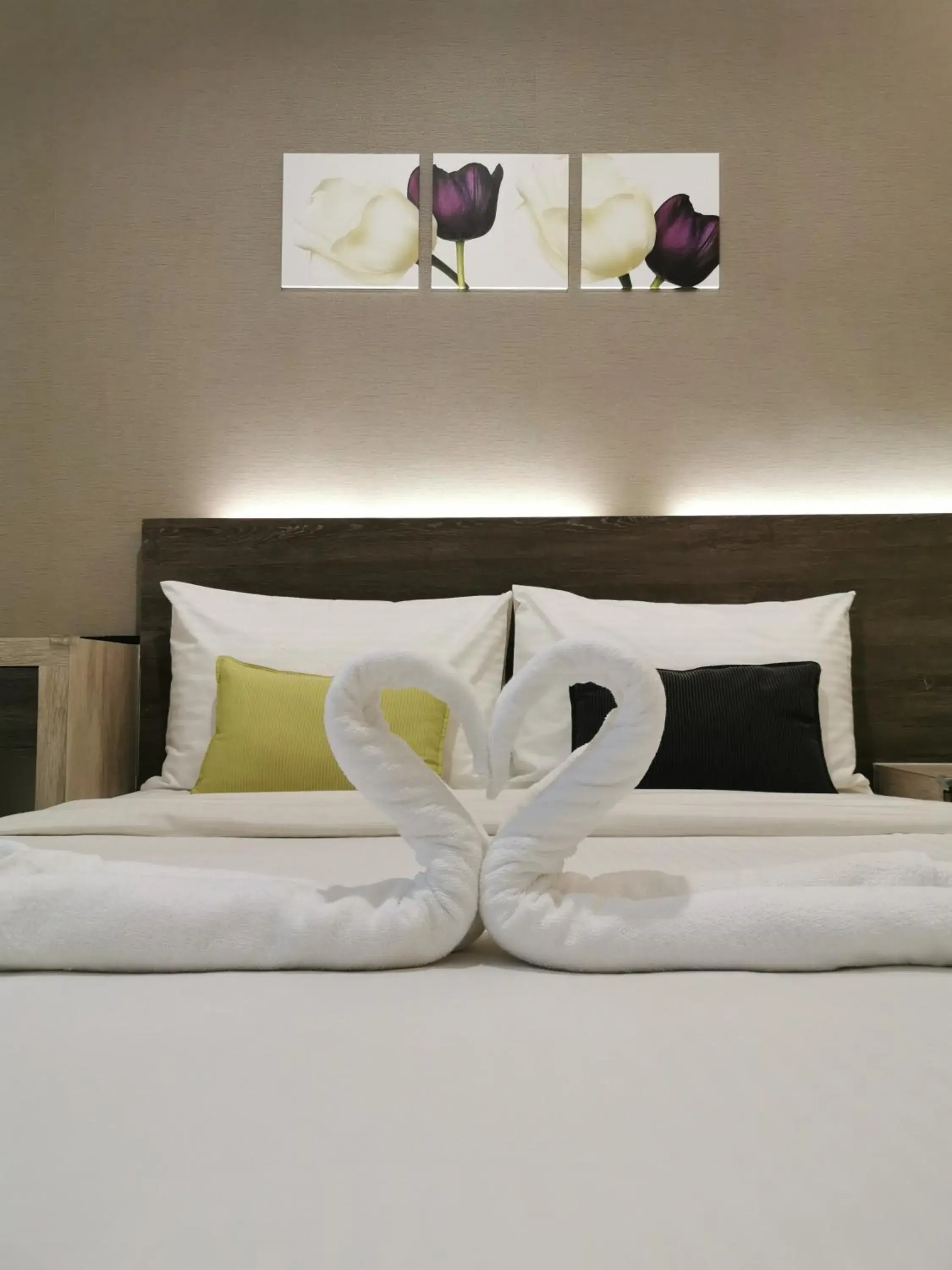 Bed in Hotel Alpha Bed in Hotel Alpha