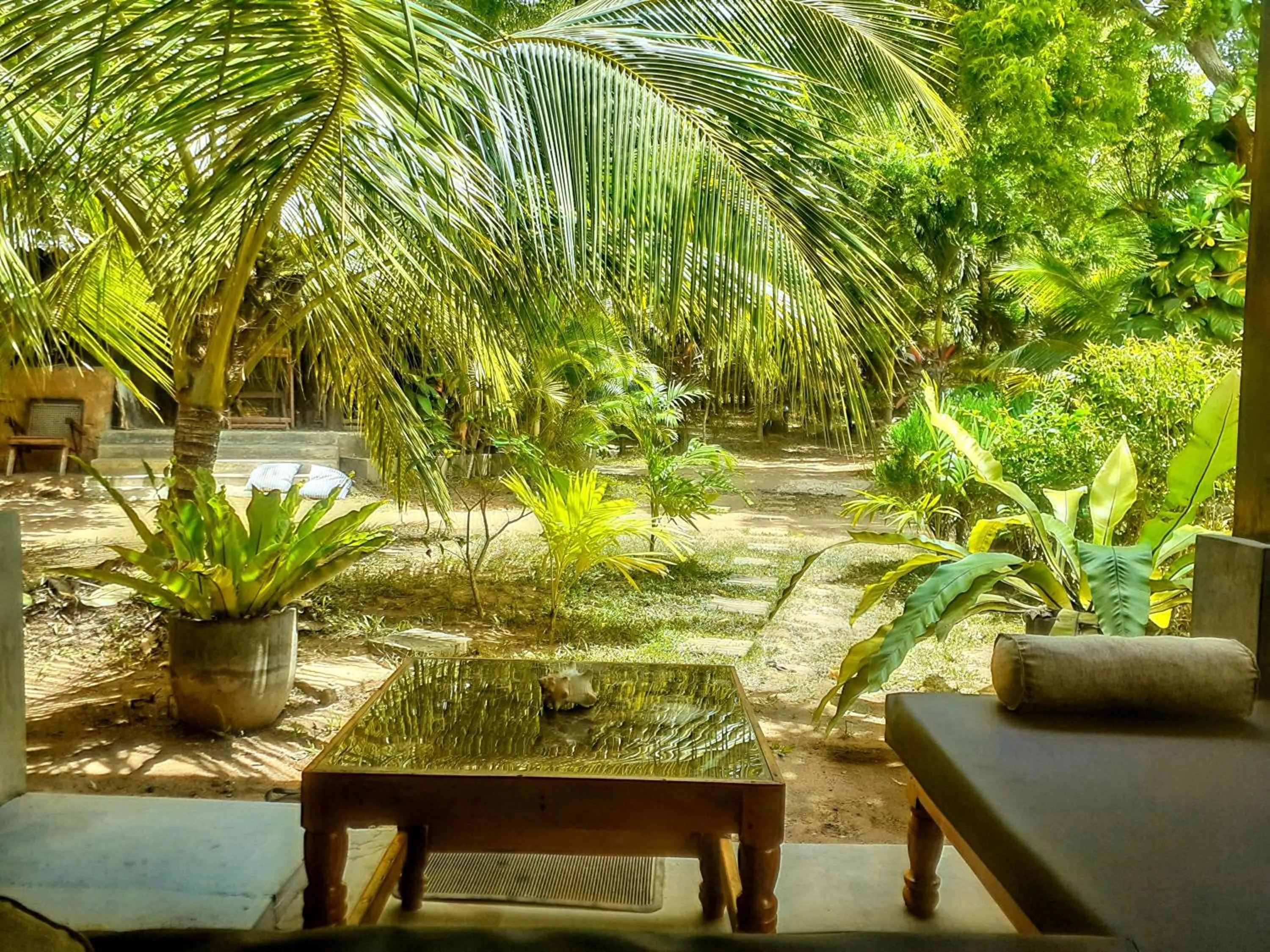 Garden in Neem Jay Beach Resort