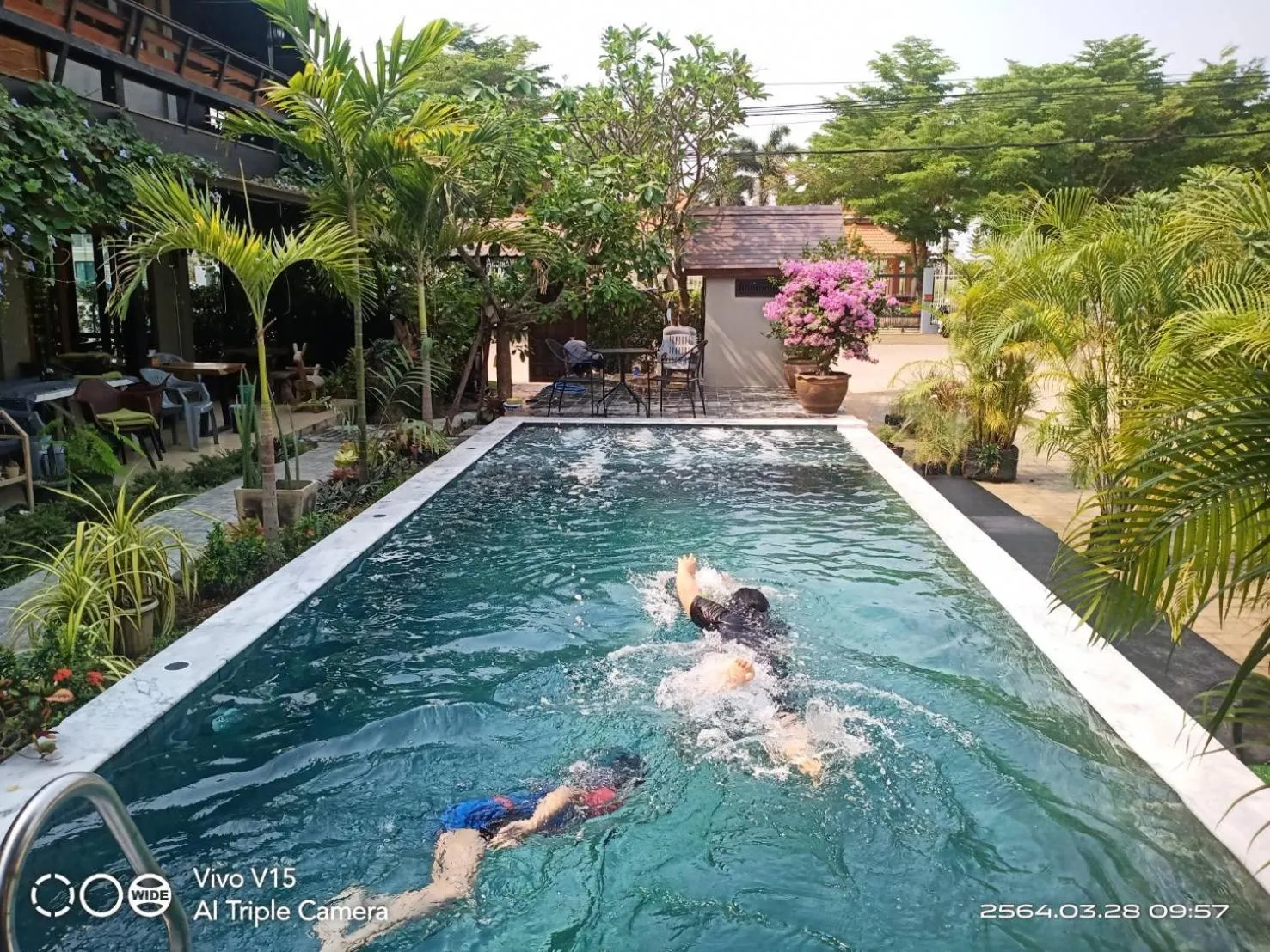 Swimming pool in Anantaya Home