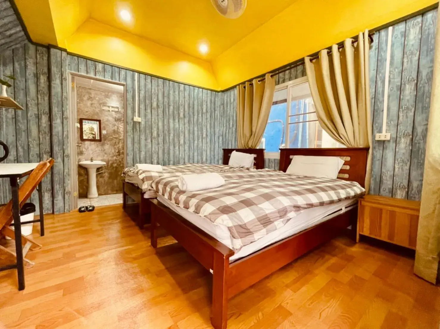 Bed in Shin Sane Guest House Bed in Shin Sane Guest House