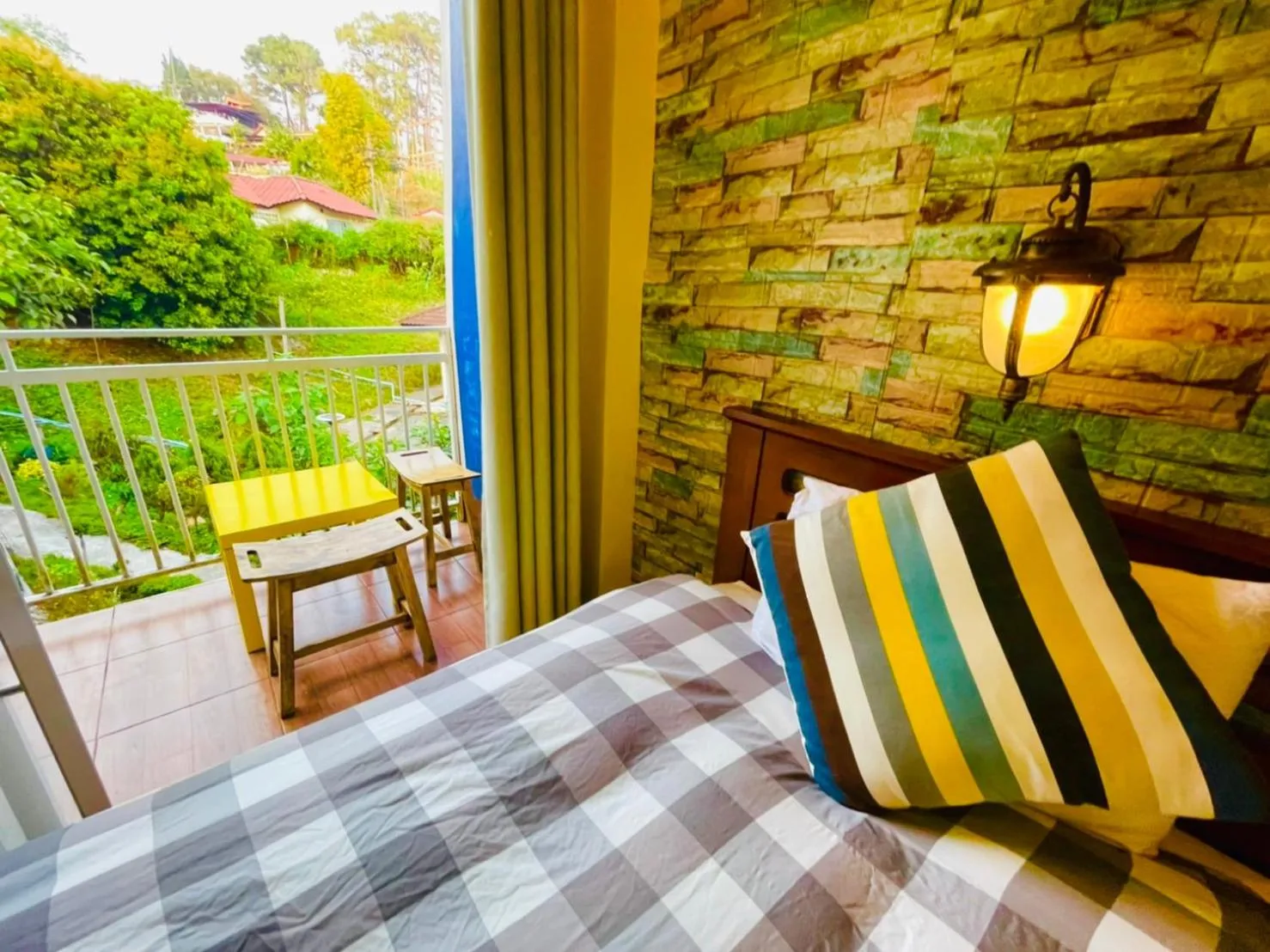 Bed in Shin Sane Guest House