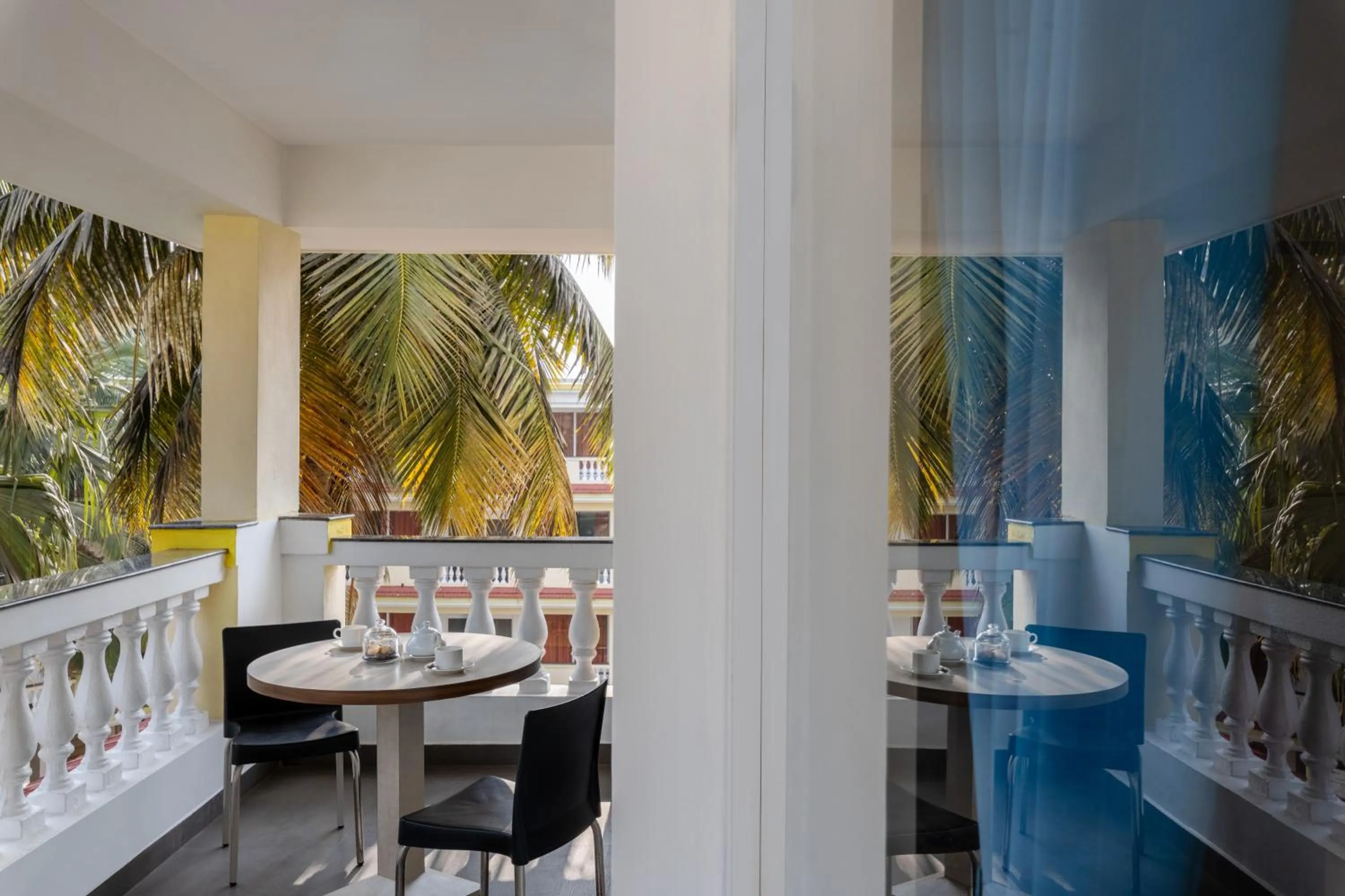 Seating area in Sterling Goa Varca