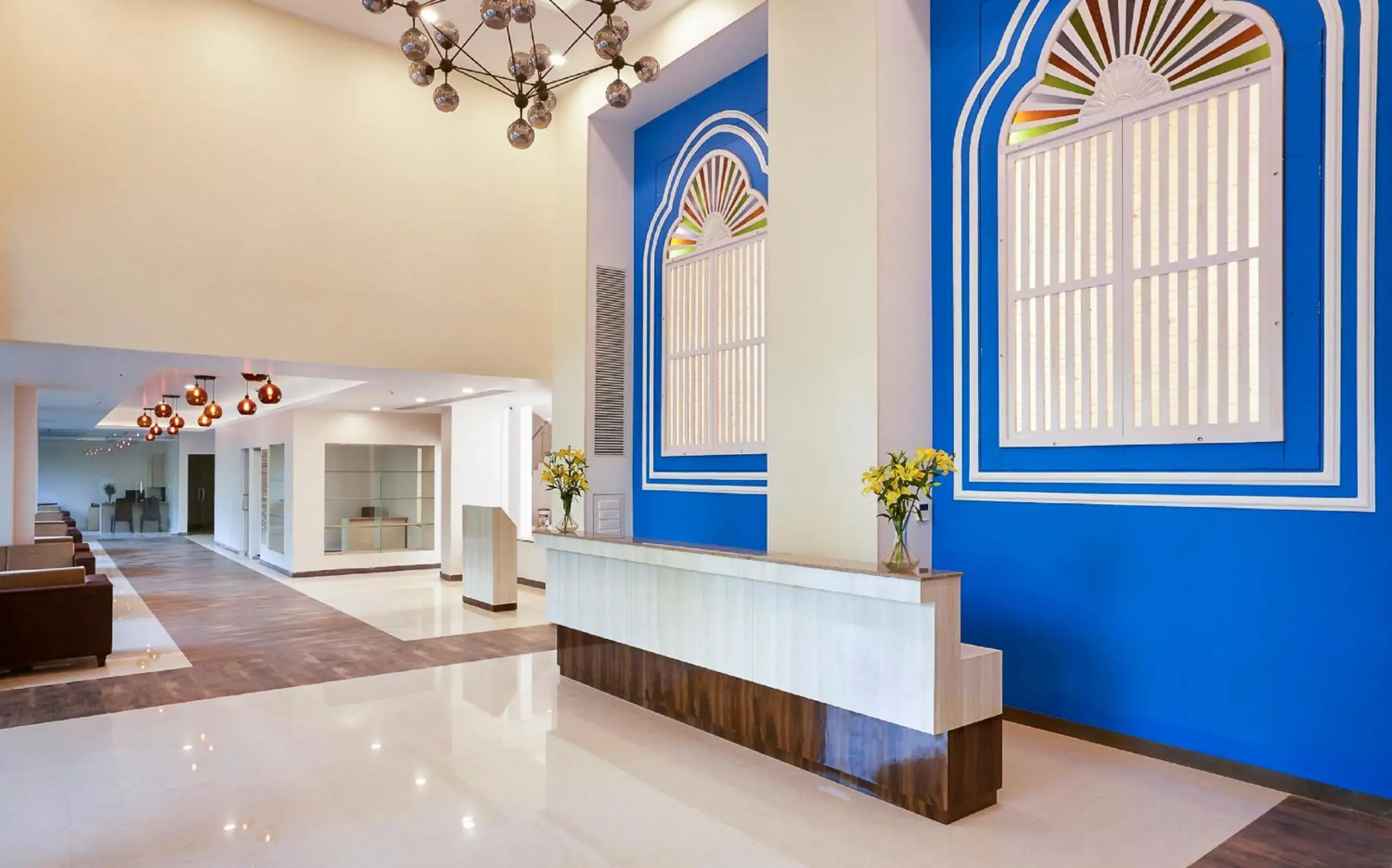 Lobby or reception in Sterling Goa Varca Lobby or reception in Sterling Goa Varca