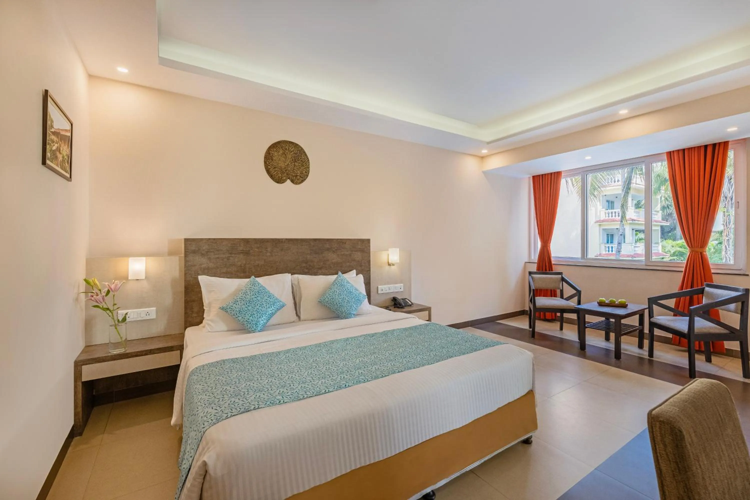 Photo of the whole room, Bed in Sterling Goa Varca
