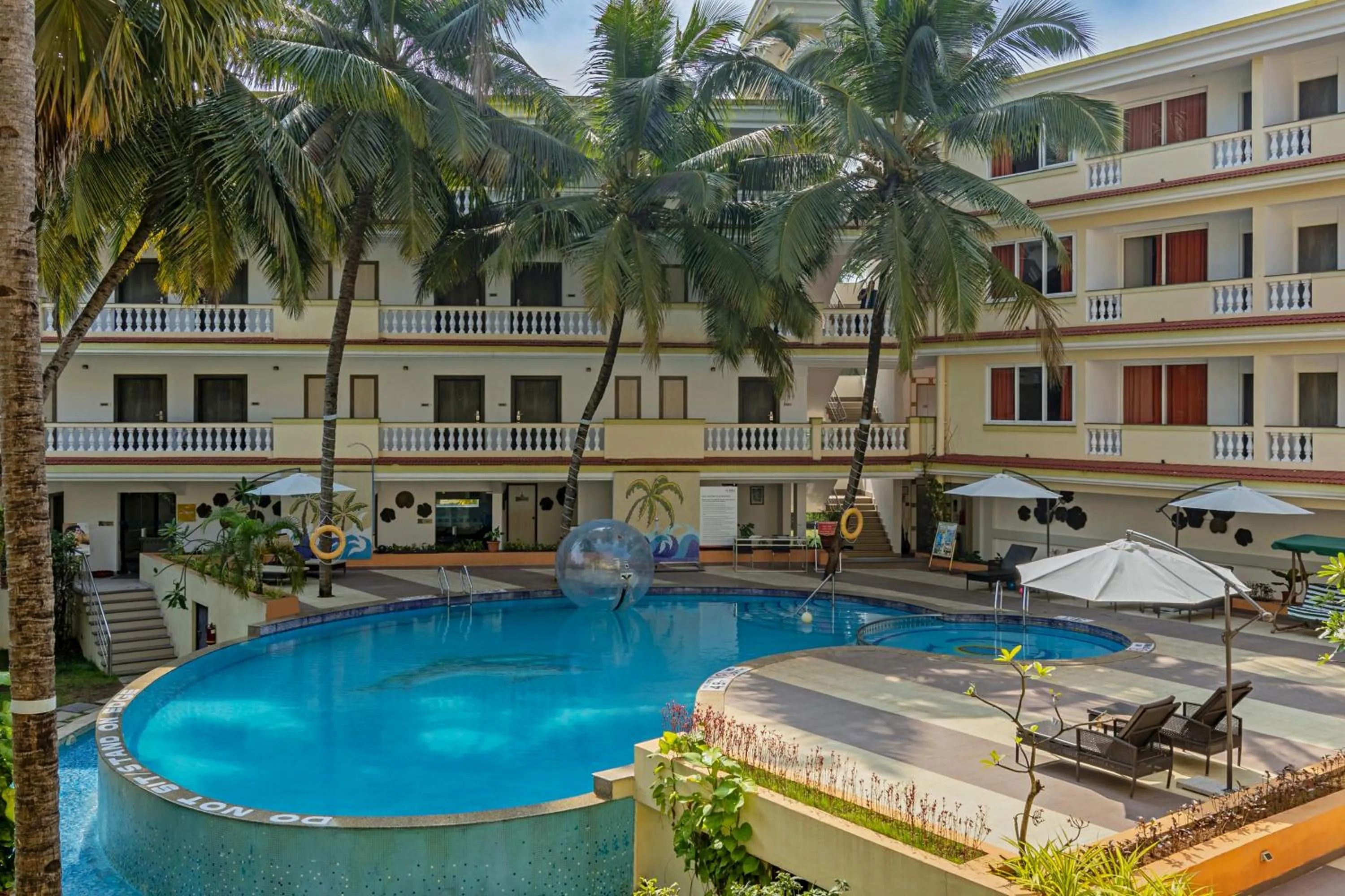 Pool view in Sterling Goa Varca