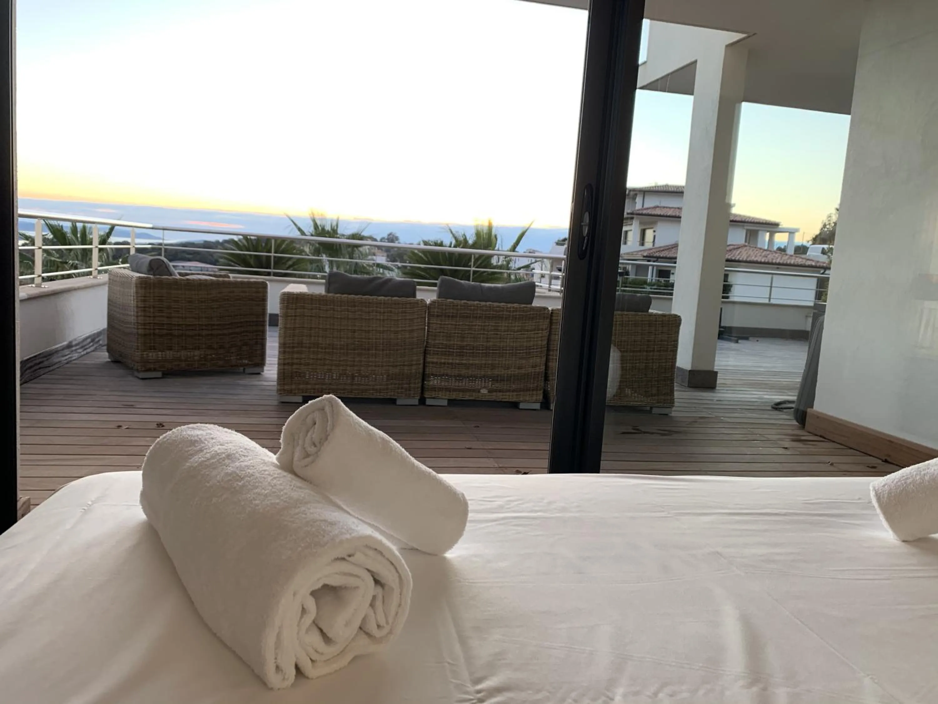 Bed in Résidence Les Jardins du Fort