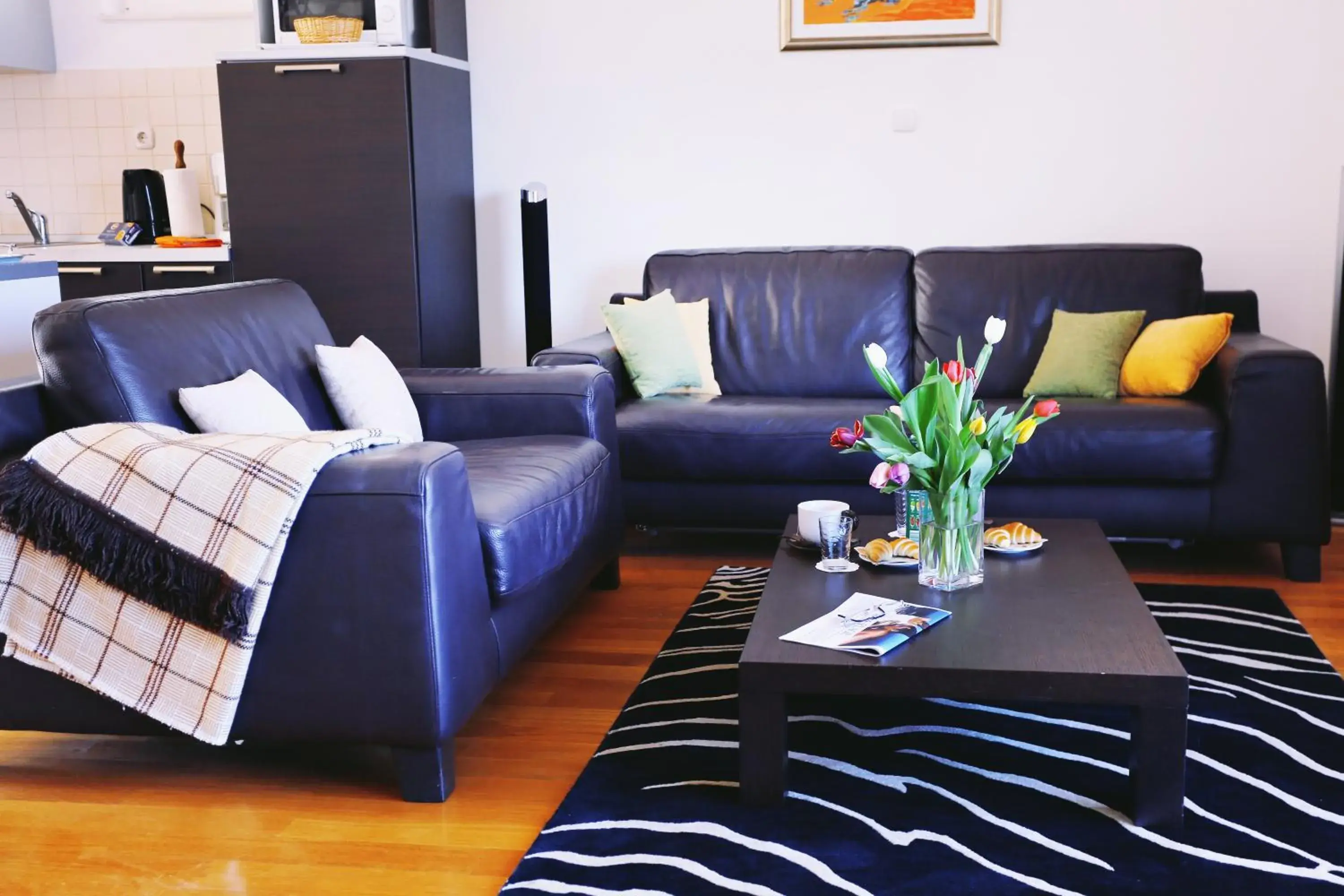 Living room, Seating Area in Pervanovo Apartments