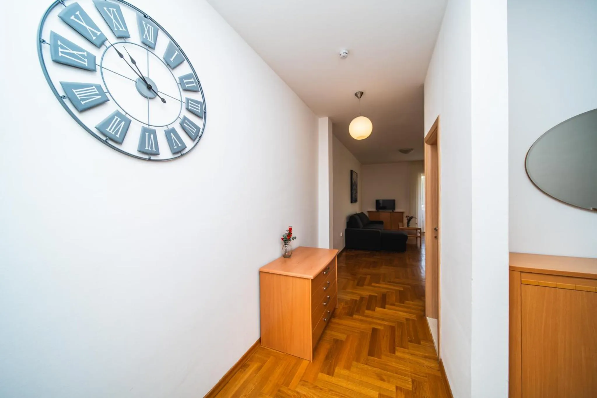 Living room in Pervanovo Apartments with Free Parking
