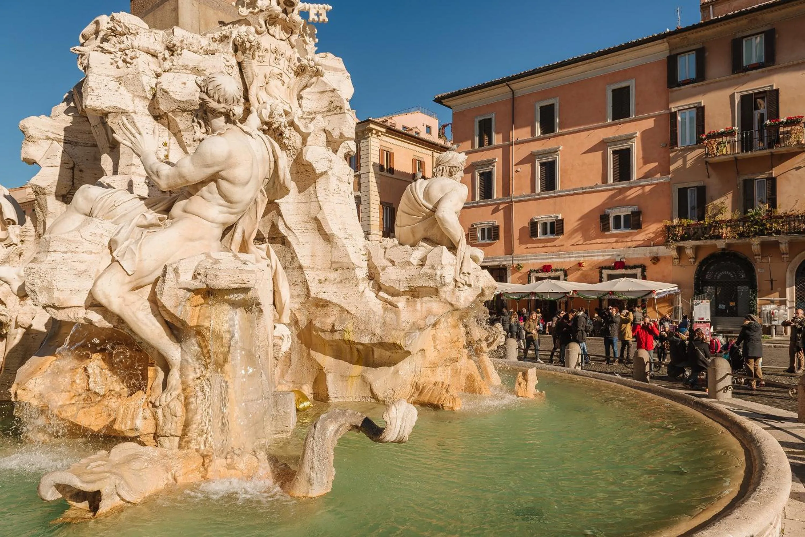 City view in Rhea Silvia Luxury Navona