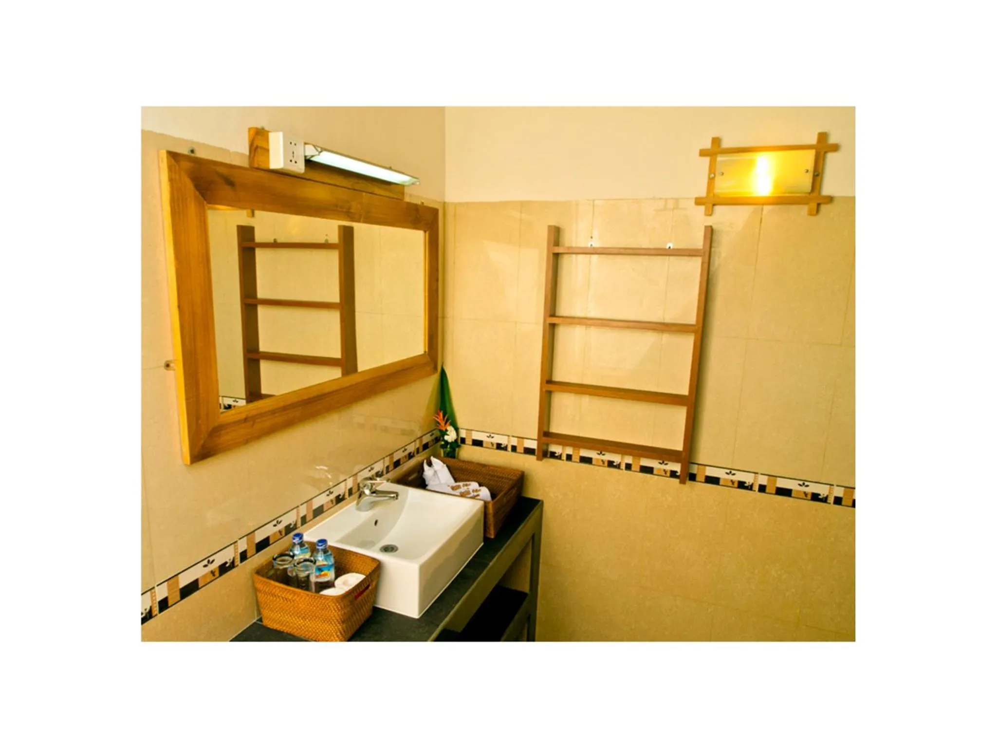 Bathroom in Gili Air Bungalows