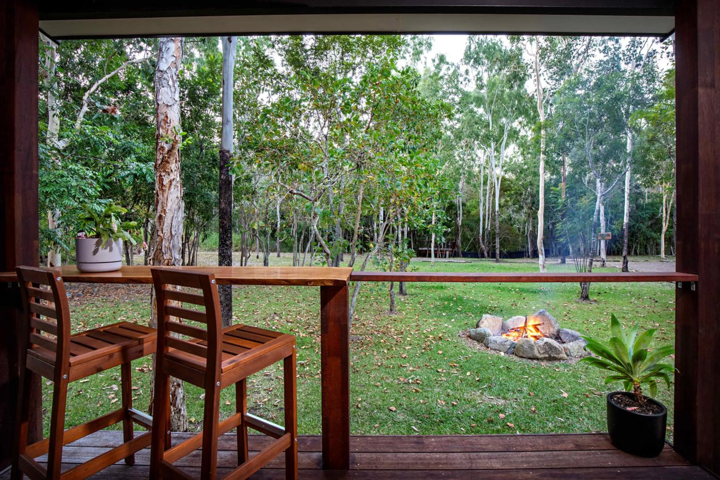 Garden in Airlie Beach Eco Cabins - Adults Only