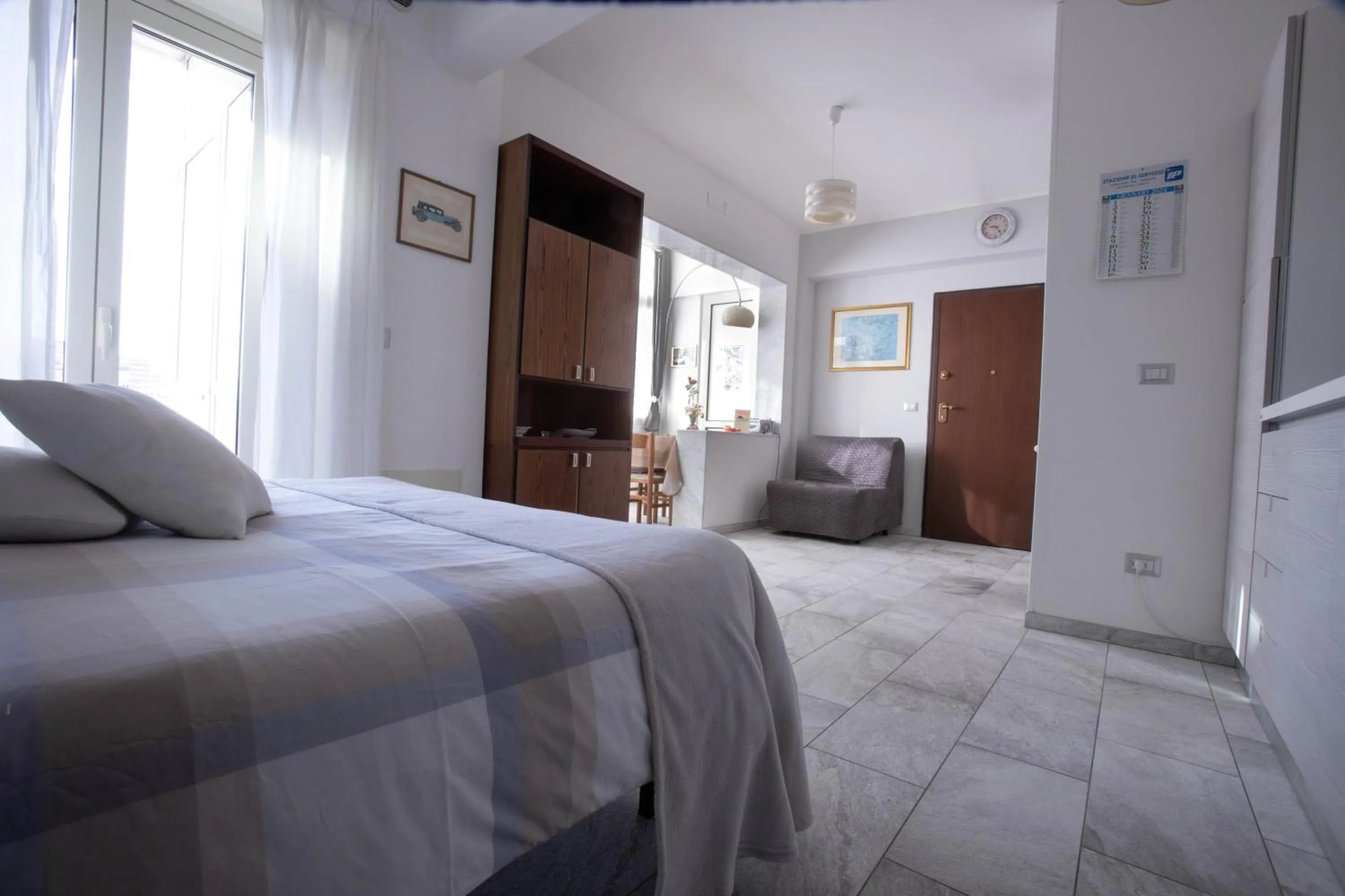 Bed in Etna Sea House