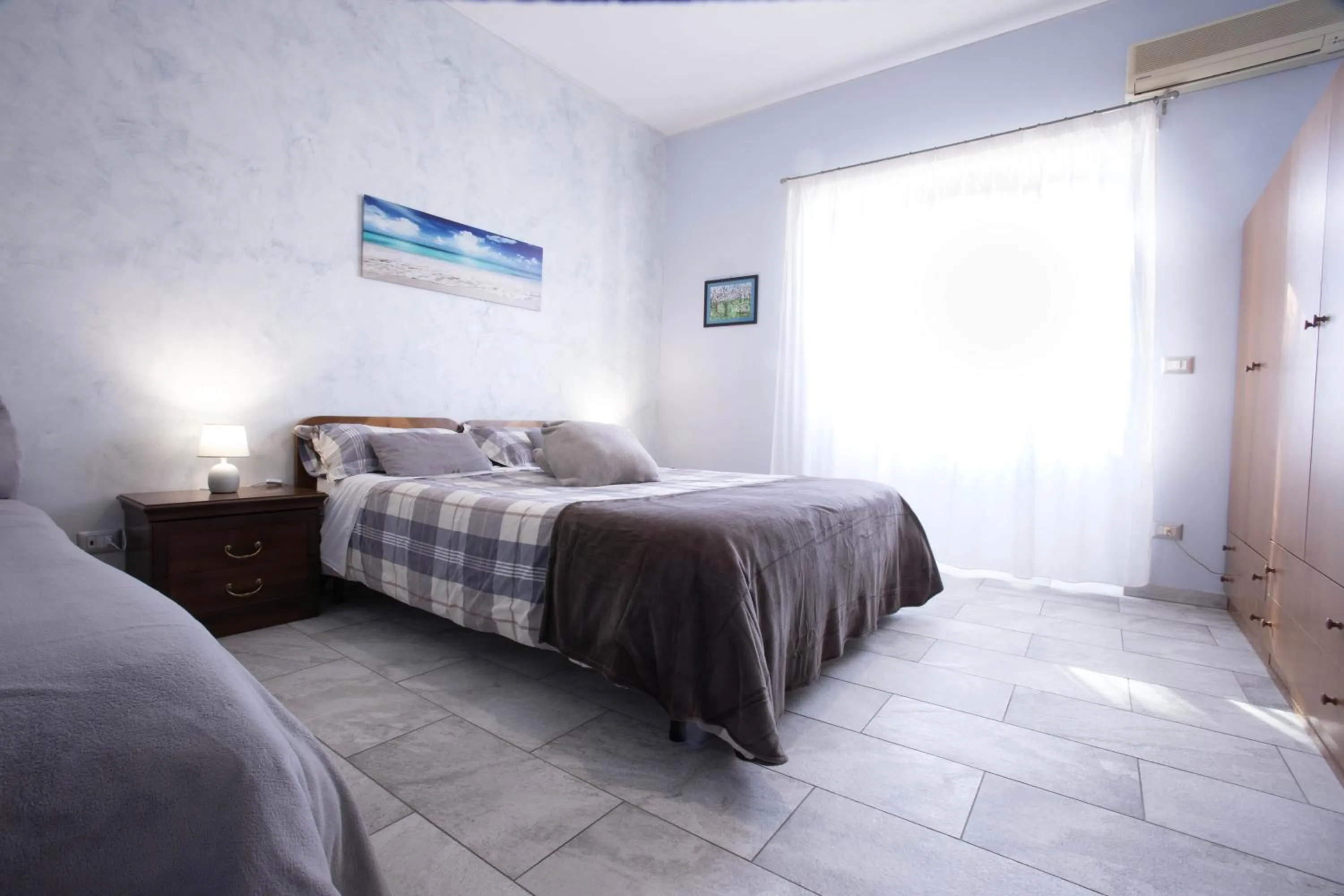 Bed in Etna Sea House