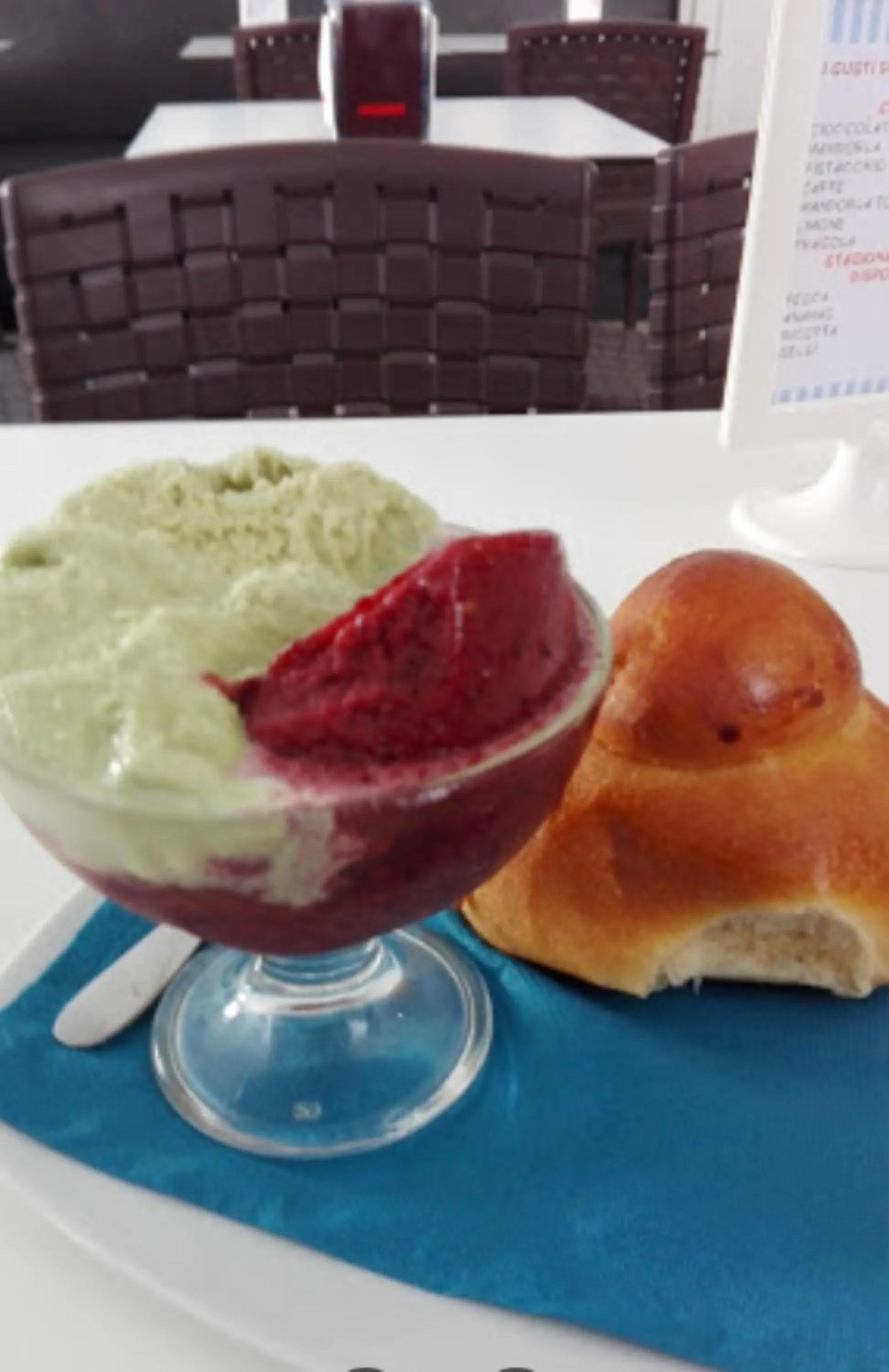 Italian breakfast in Etna Sea House