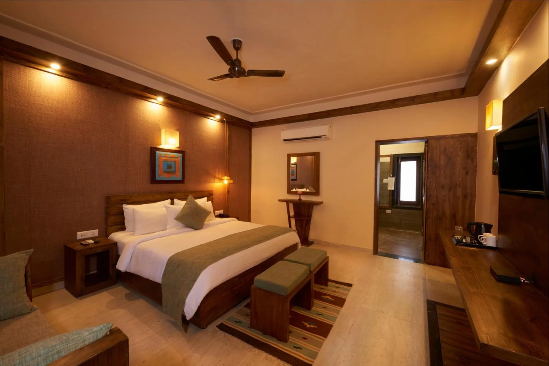 Bedroom, Bed in Aacorn Hideaway Resort & Spa