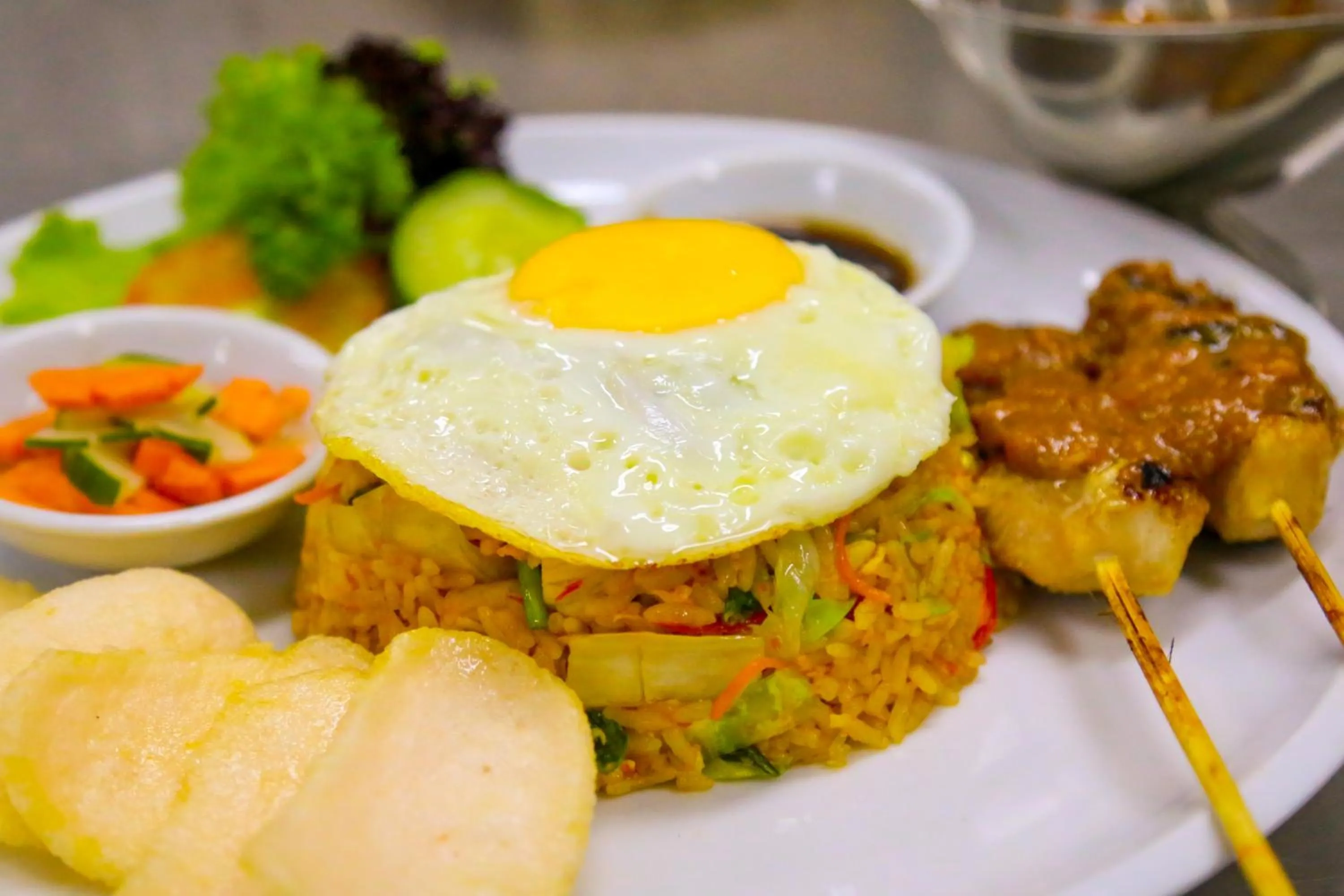 Restaurant/places to eat in Seahouse Bali Indah Beach Inn