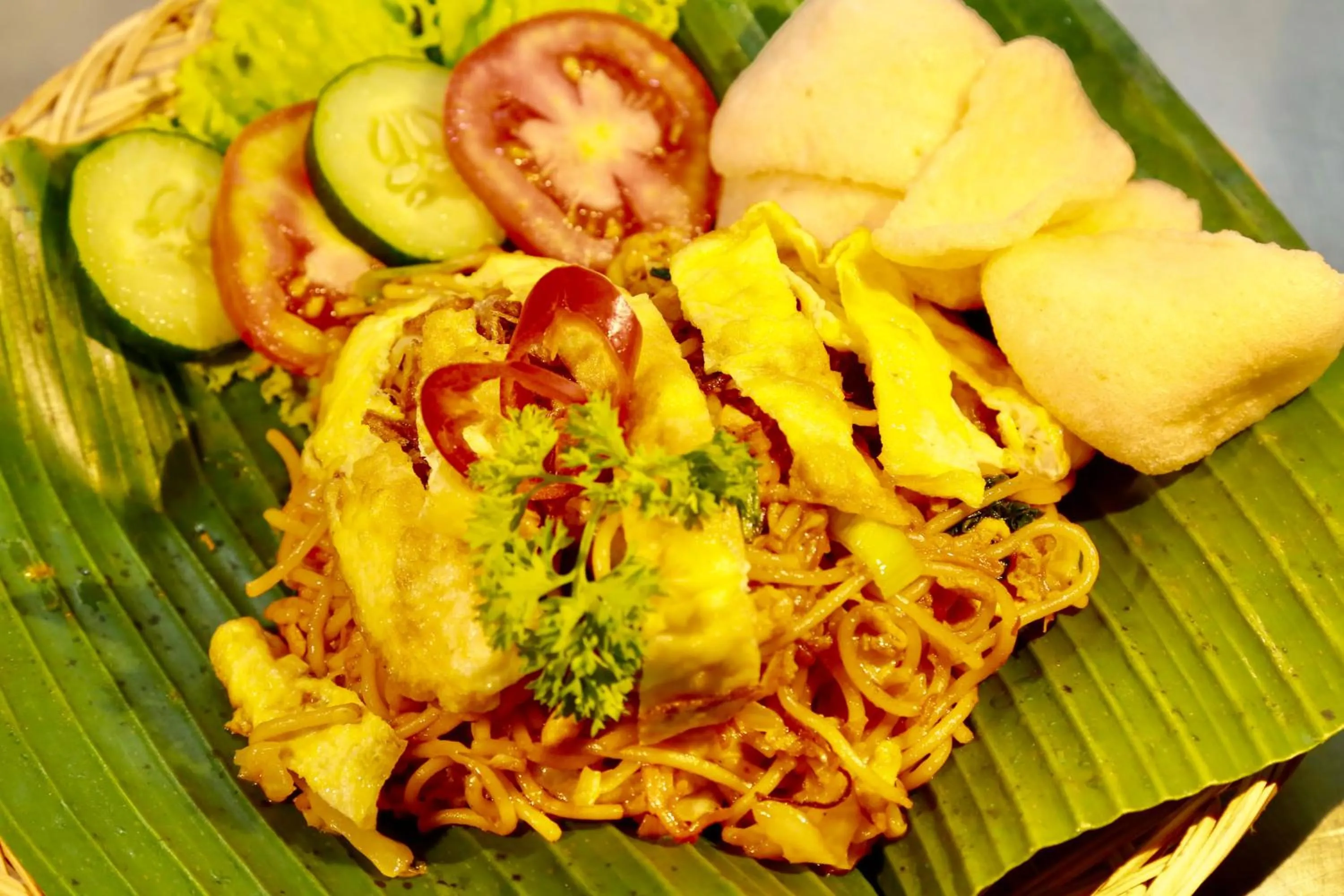 Breakfast in Seahouse Bali Indah Beach Inn