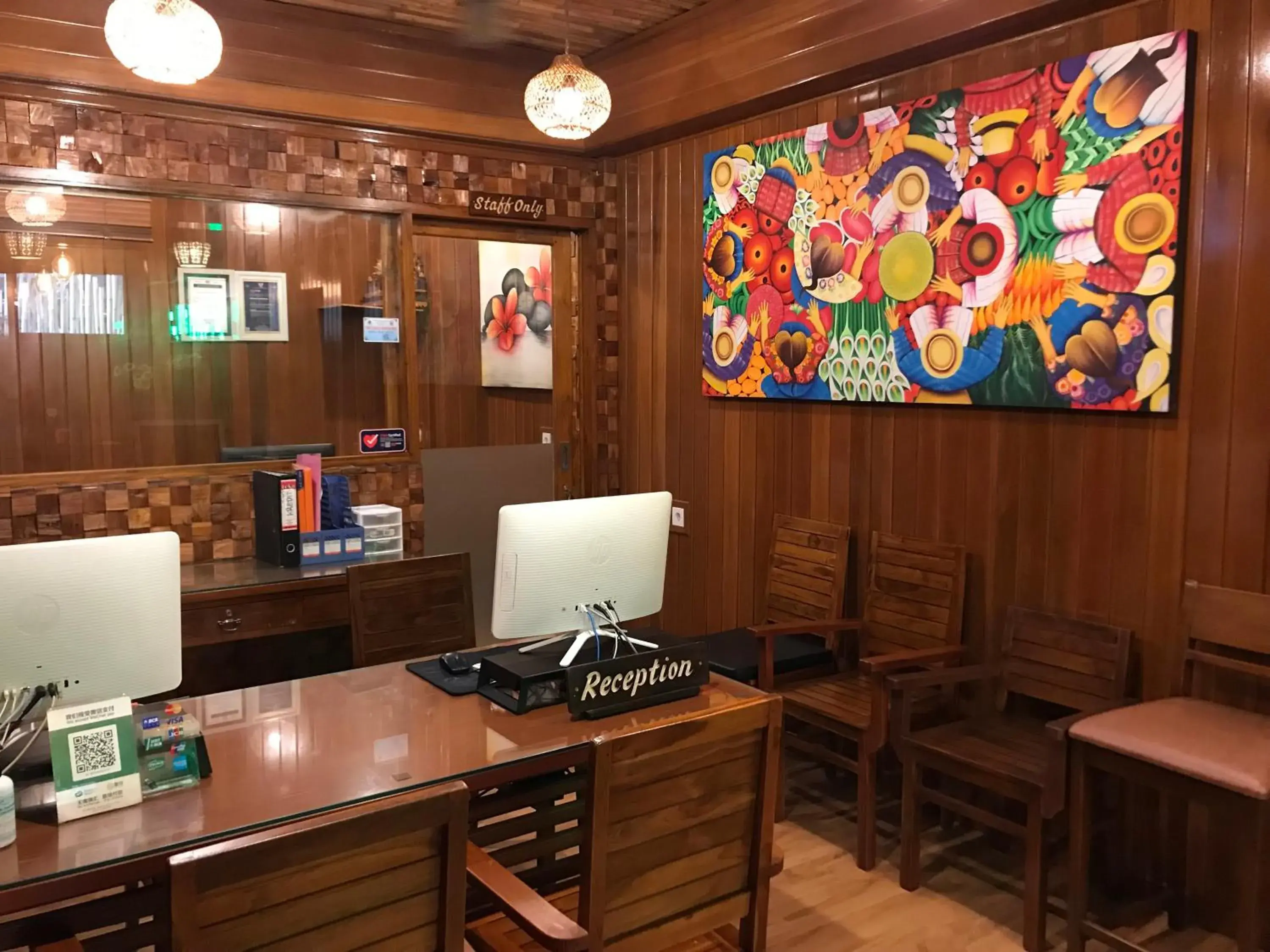 Lobby or reception in Seahouse Bali Indah Beach Inn Lobby or reception in Seahouse Bali Indah Beach Inn