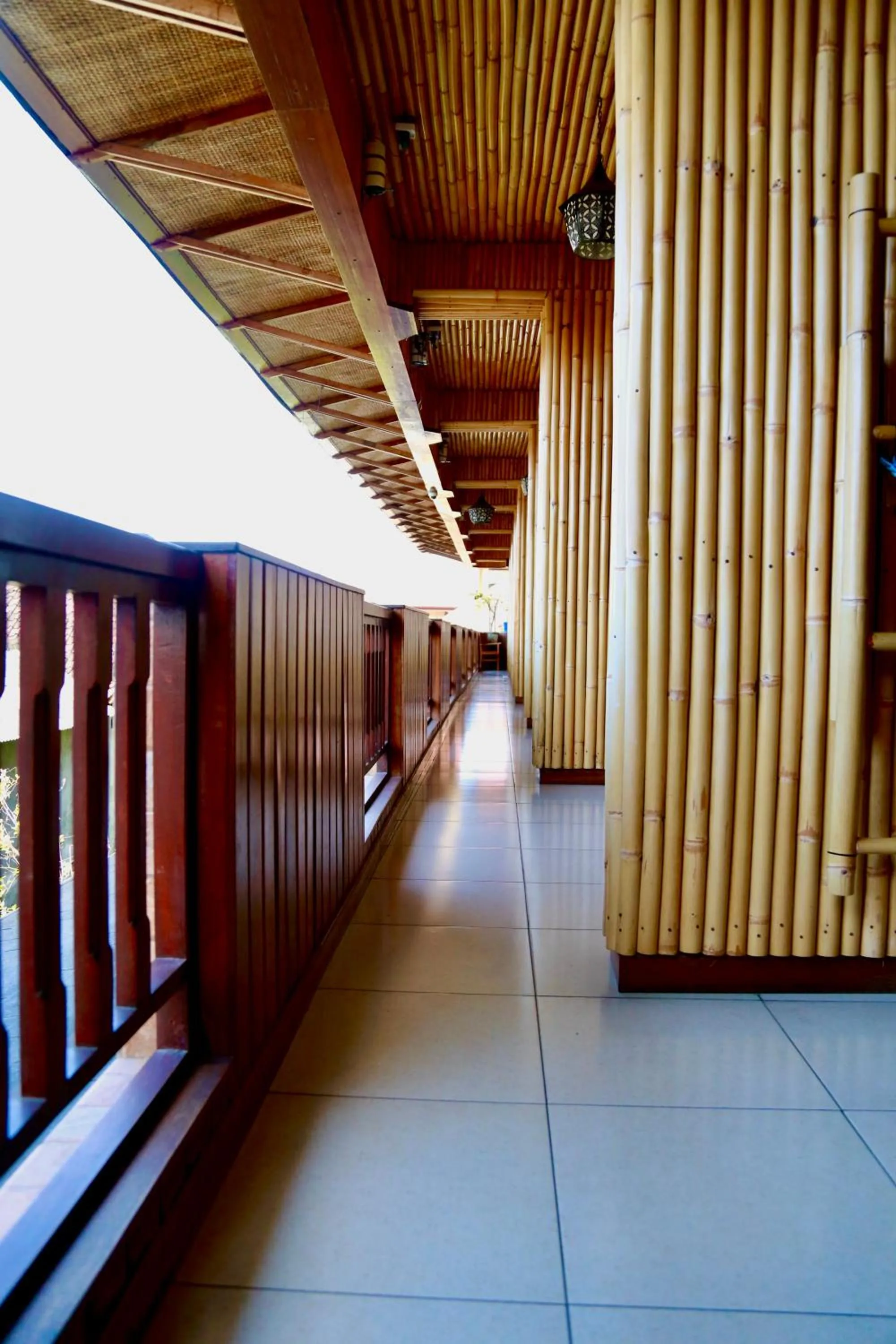 Property building in Seahouse Bali Indah Beach Inn