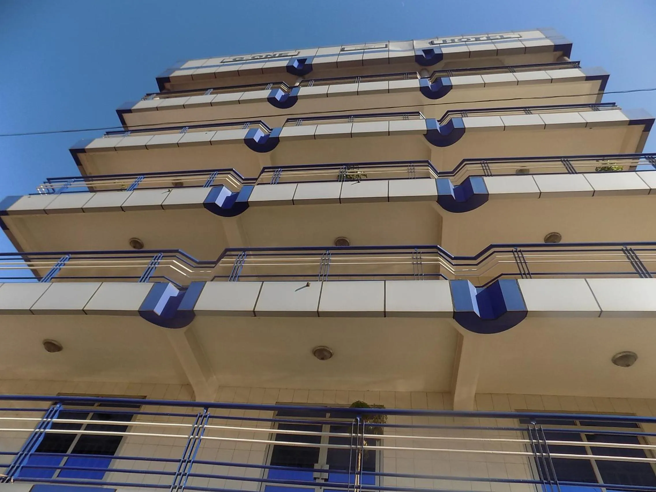 Facade/entrance in G-One Hotel Kampala