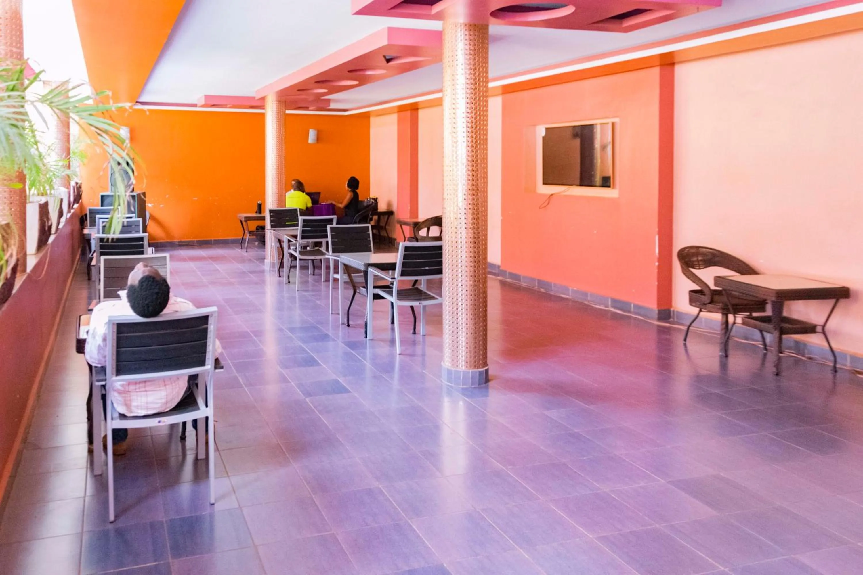 Patio in G-One Hotel Kampala