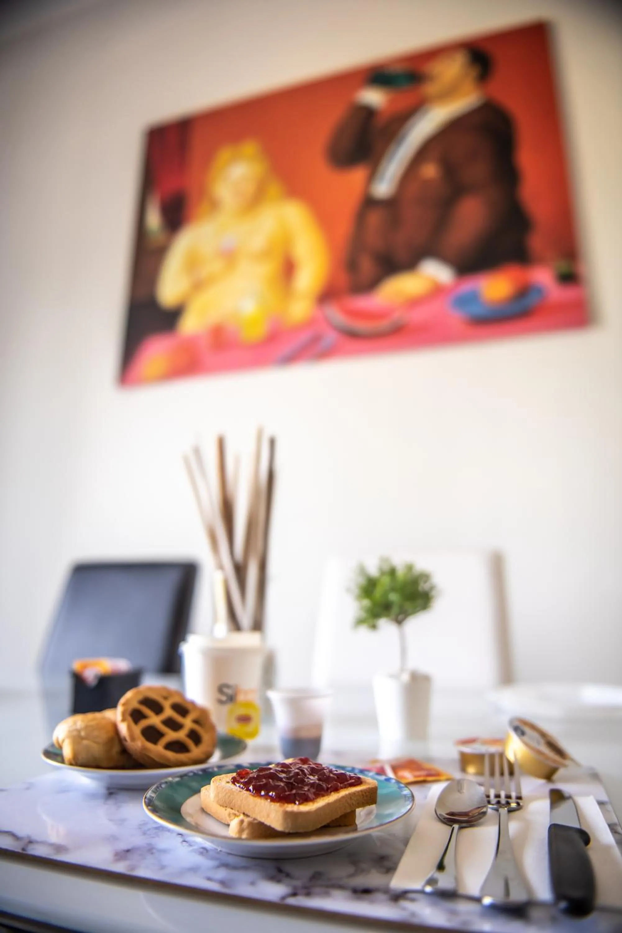 Communal lounge/ TV room in B&B Boteroom