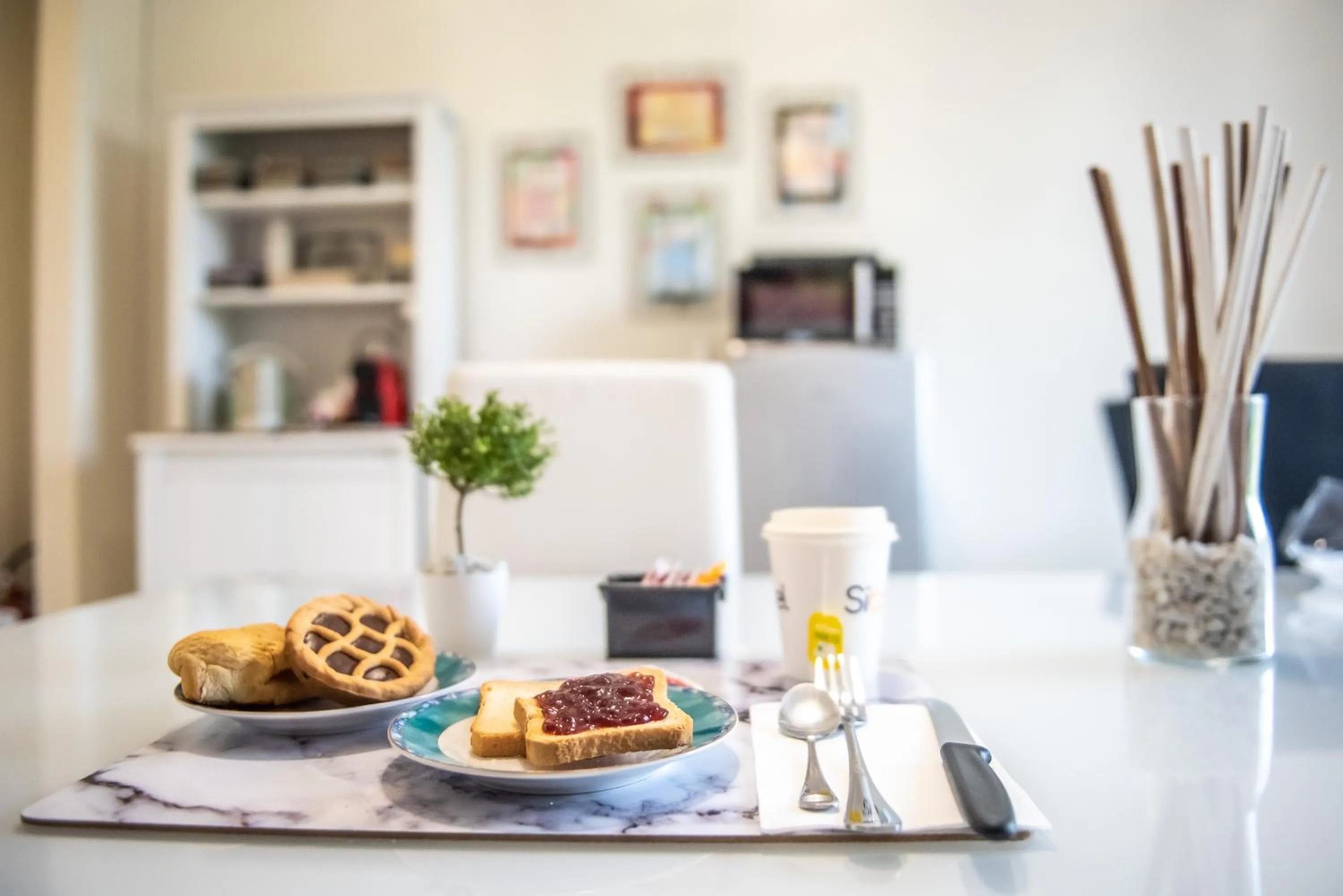 Living room in B&B Boteroom