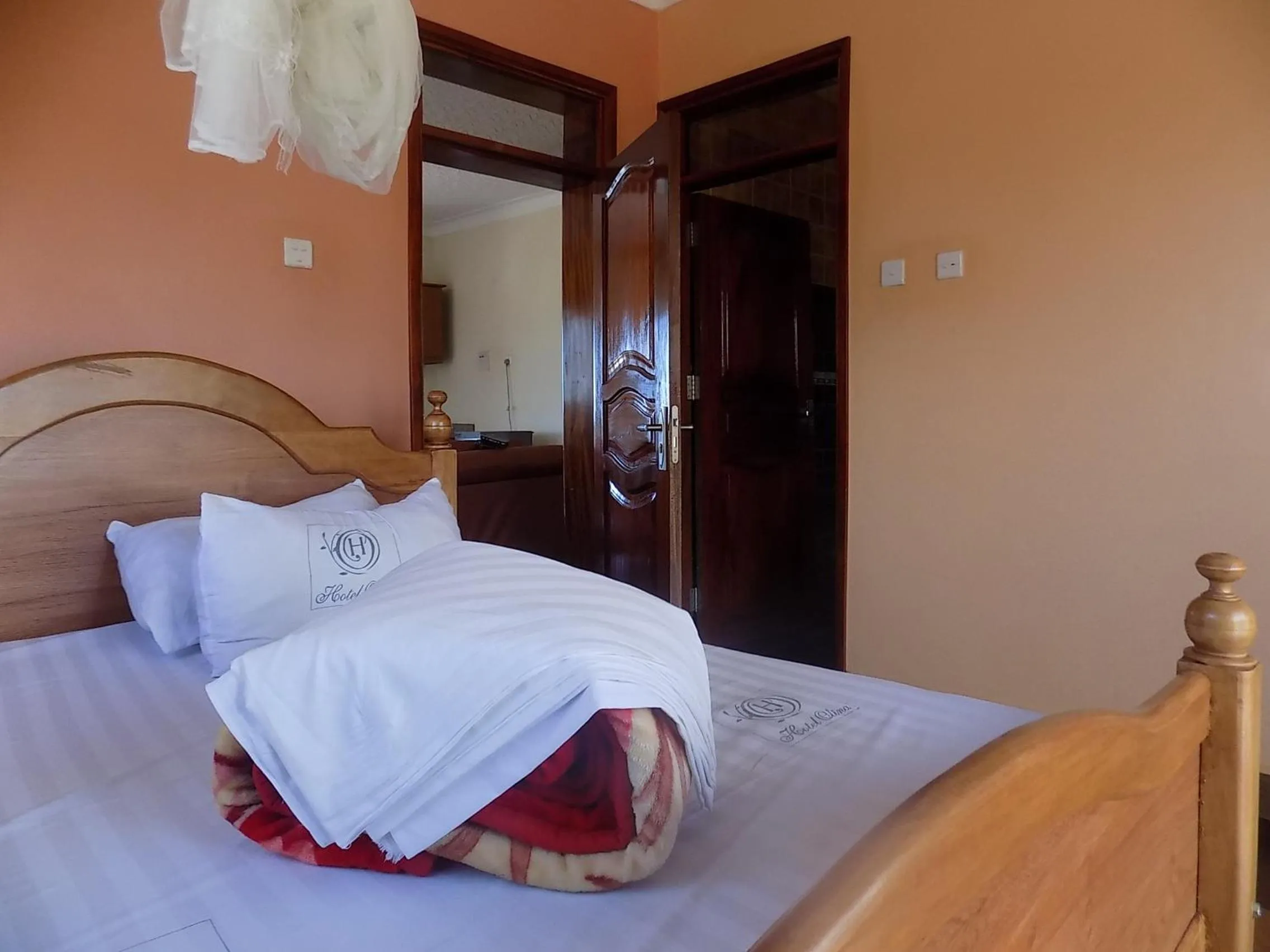 Bedroom in Olina Hotel and Apartments Kampala