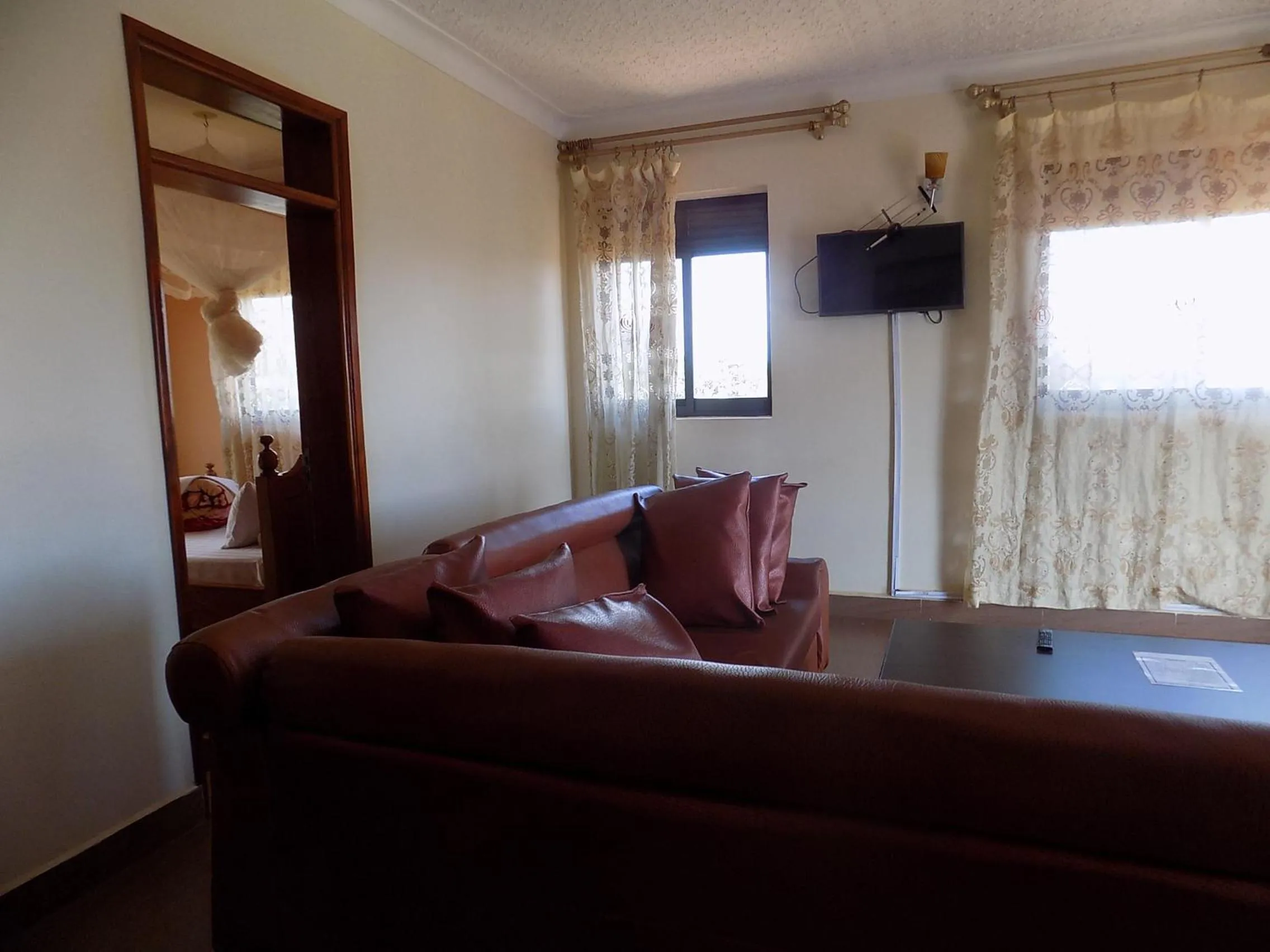 Bedroom in Olina Hotel and Apartments Kampala
